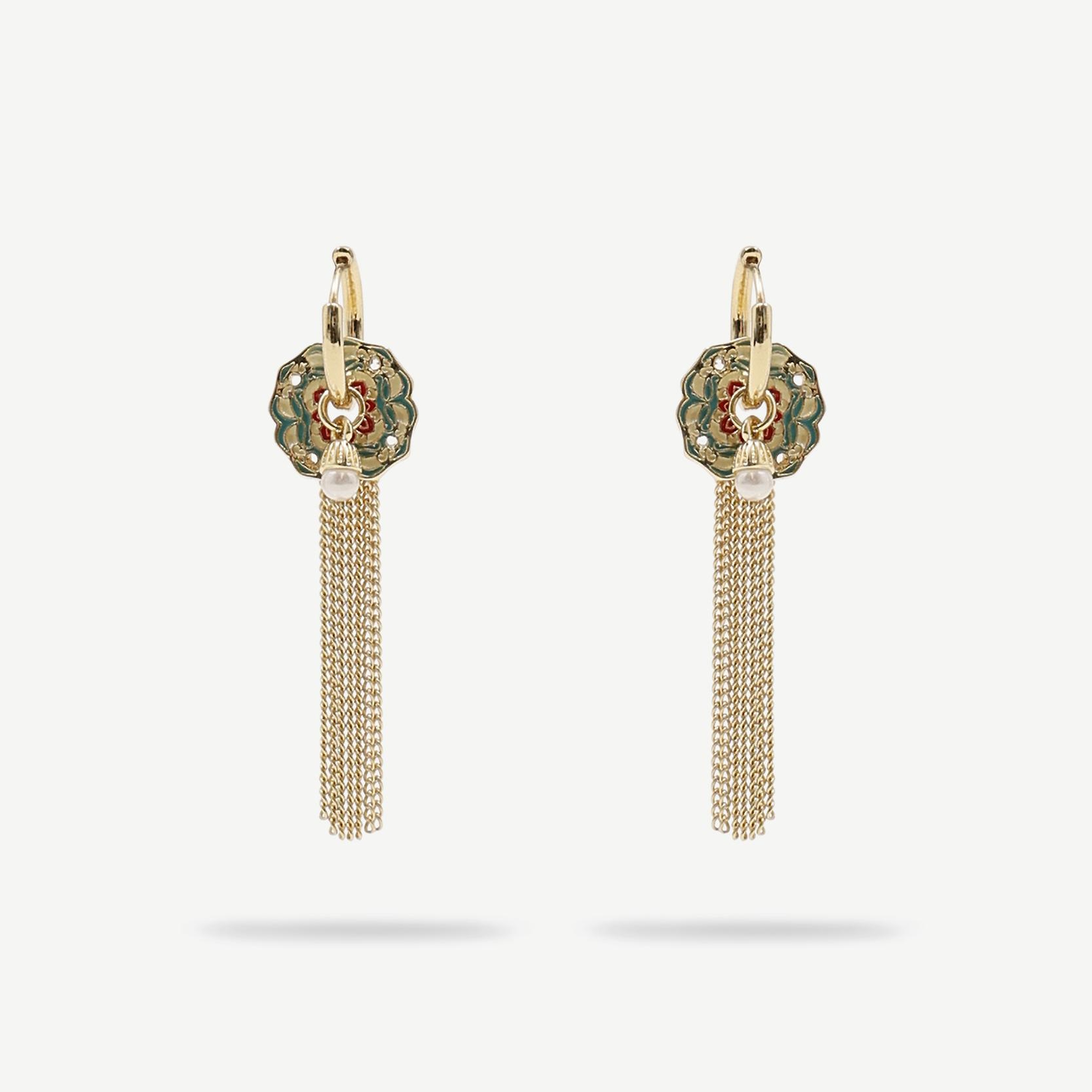 YARGICI Çıkarılabilir Aksesuarlı Halka Küpe