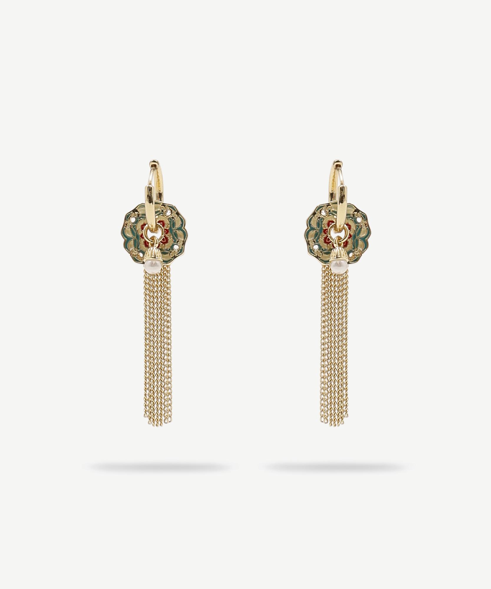 YARGICI Çıkarılabilir Aksesuarlı Halka Küpe