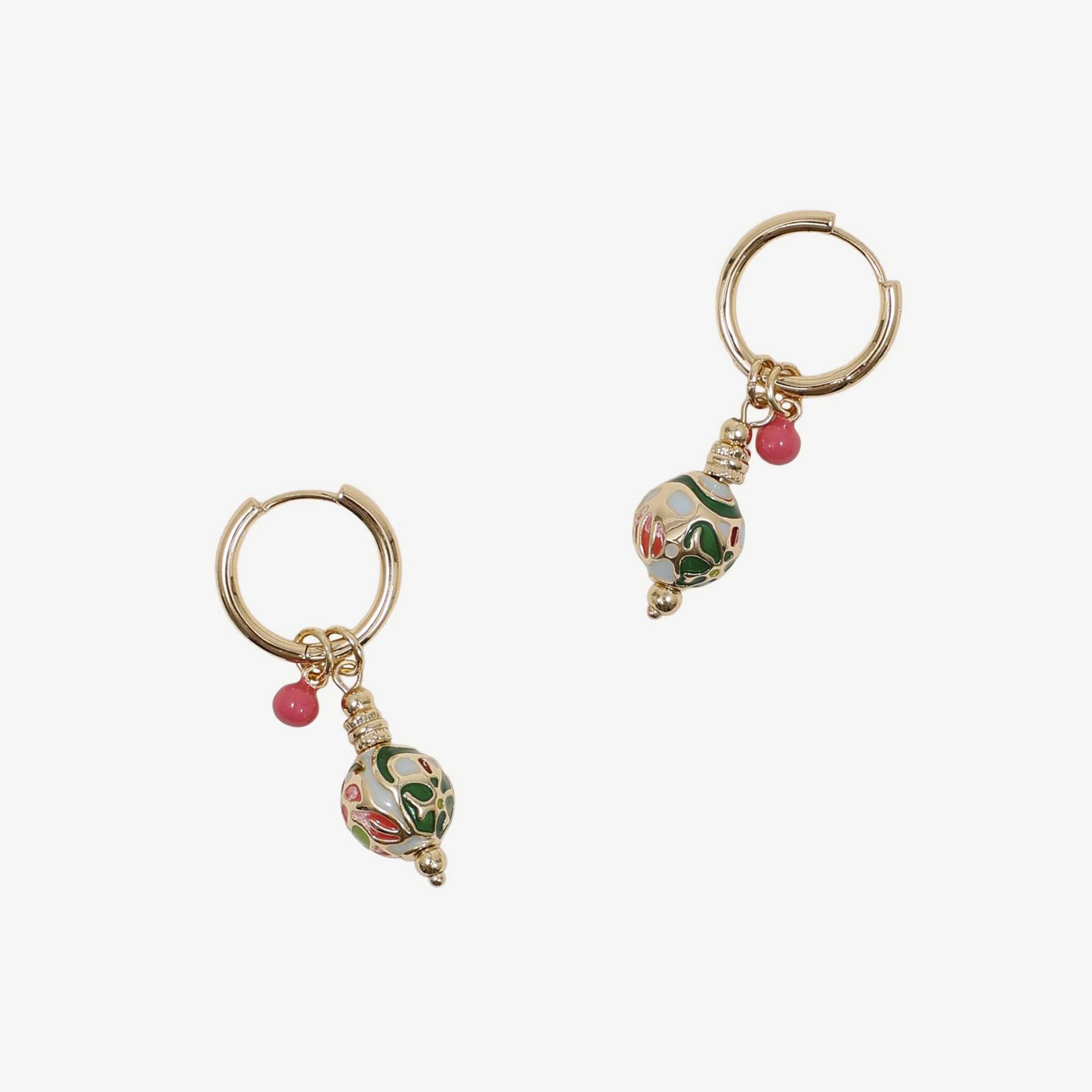 YARGICI Renkli Halka Küpe