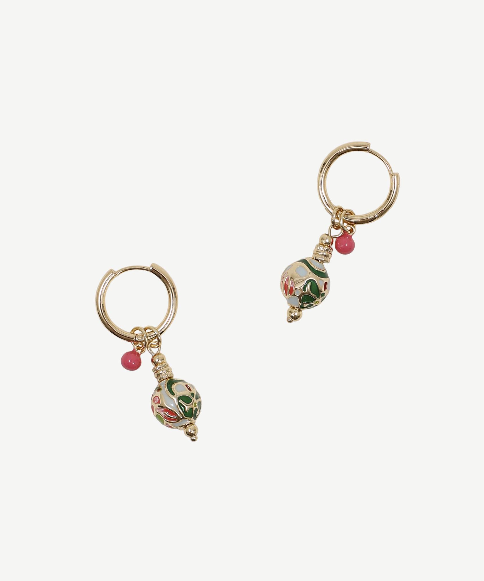 YARGICI Renkli Halka Küpe