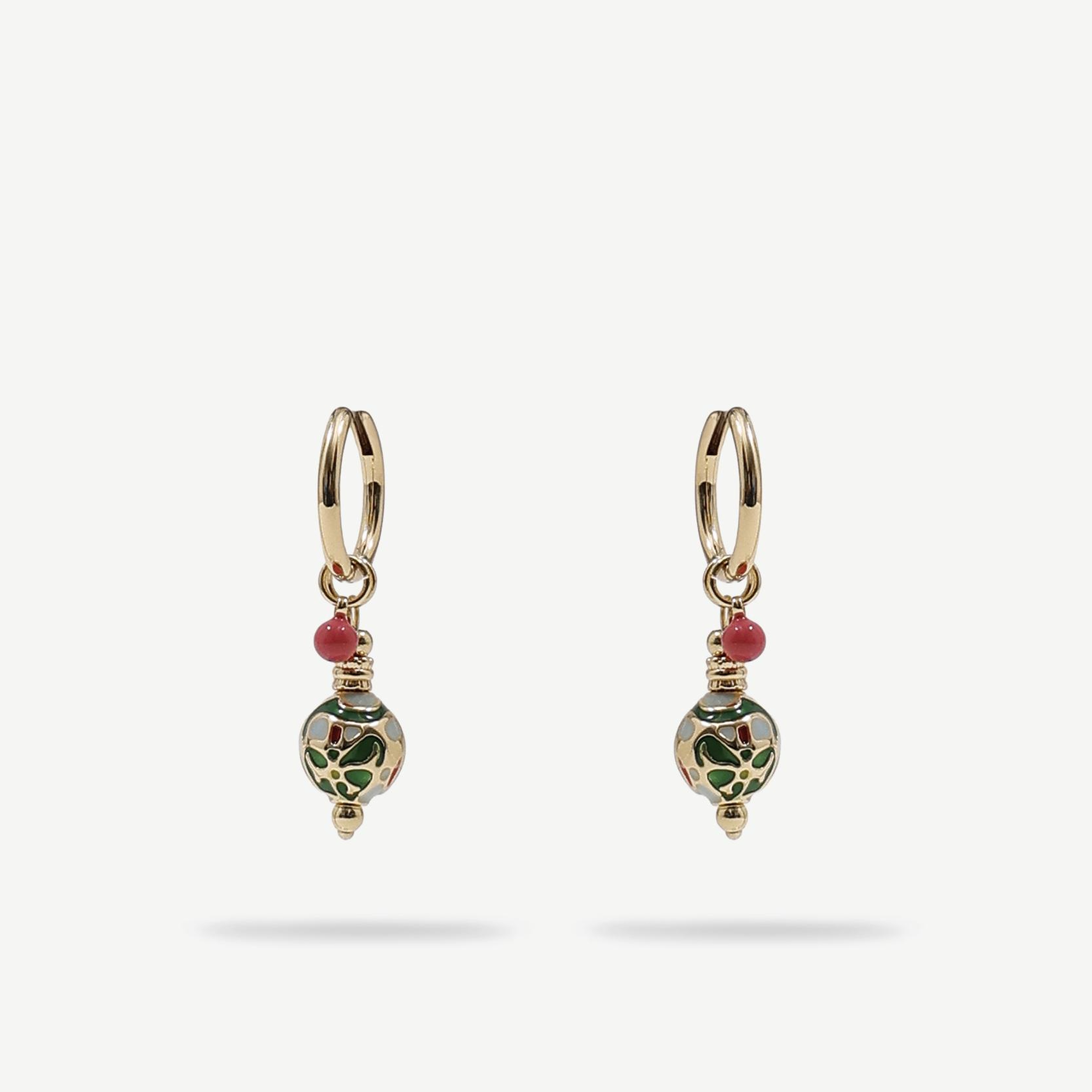 YARGICI Renkli Halka Küpe