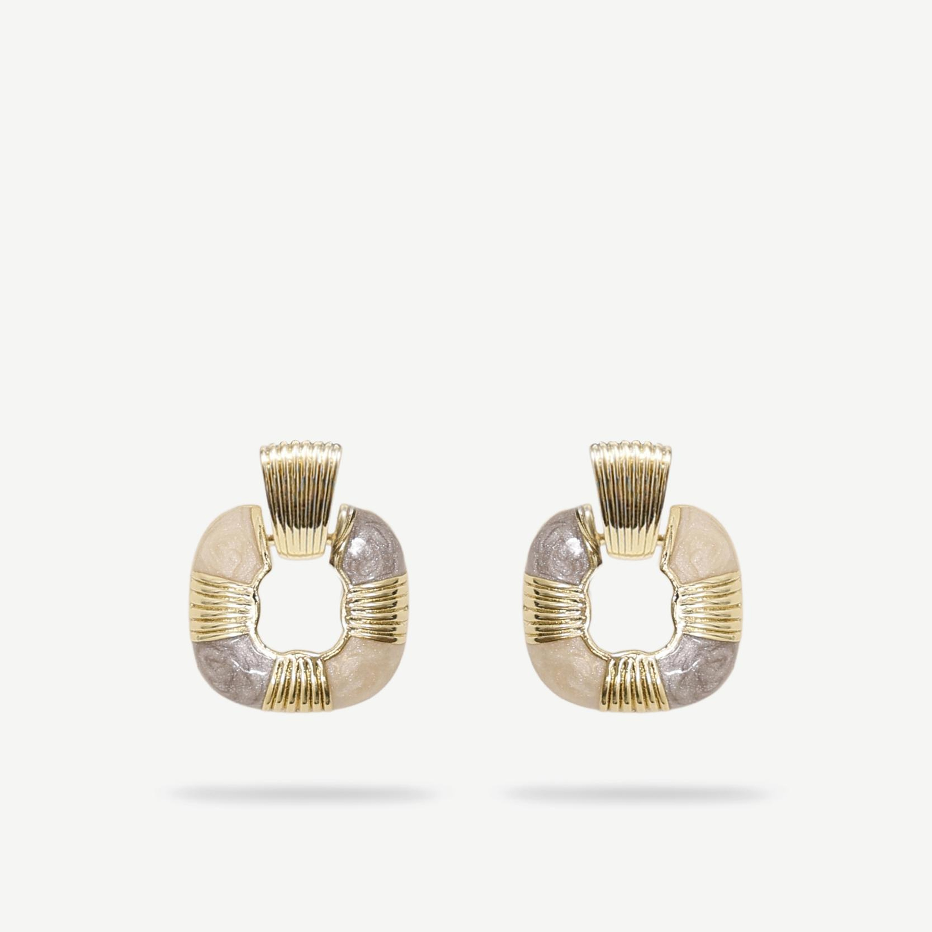 YARGICI Geometrik Formlu Küpe