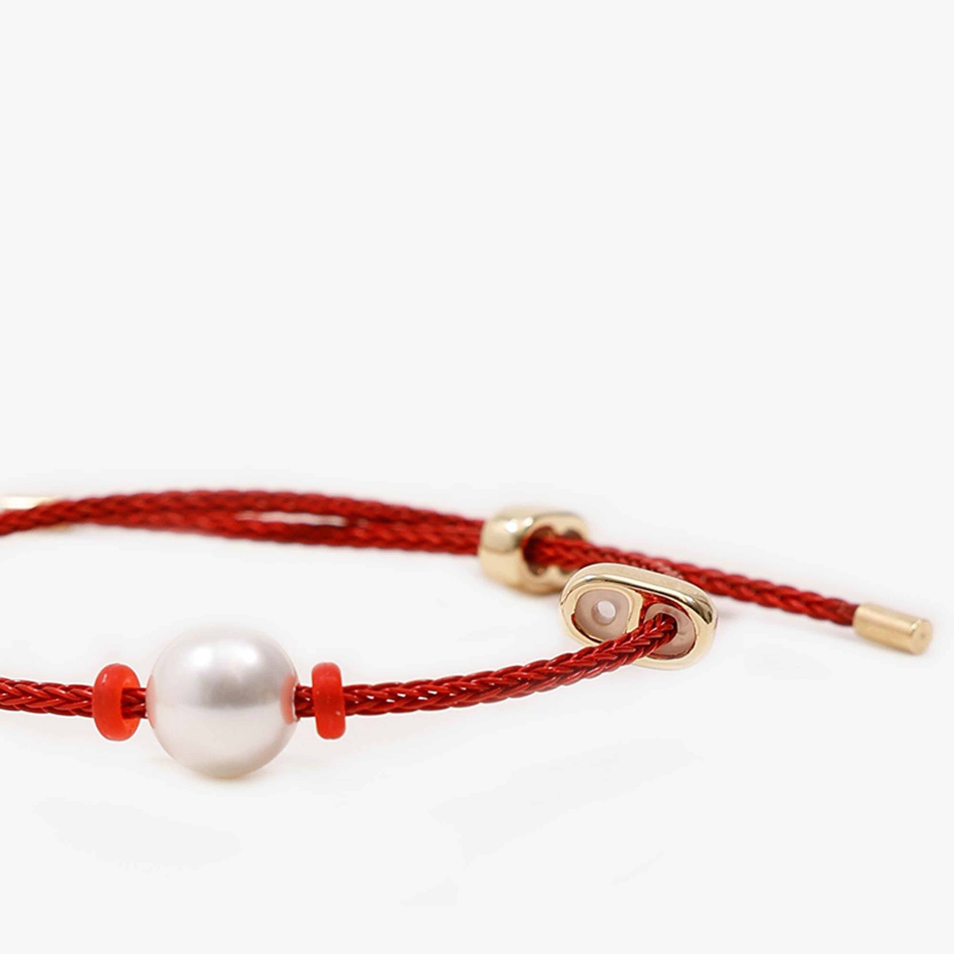 YARGICI Kırmızı İpli İkili Bileklik