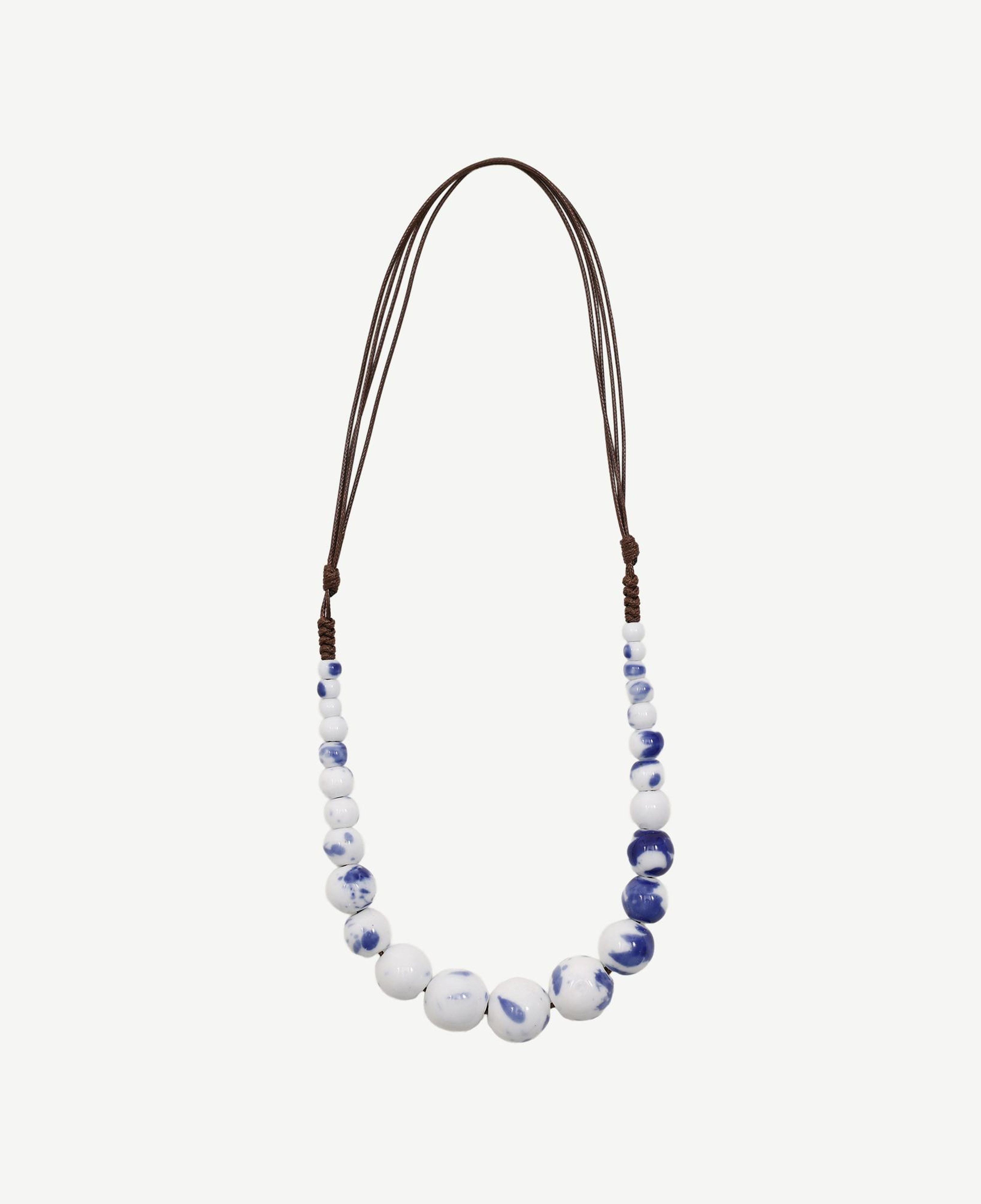 YARGICI Seramik Boncuklu İp Kolye