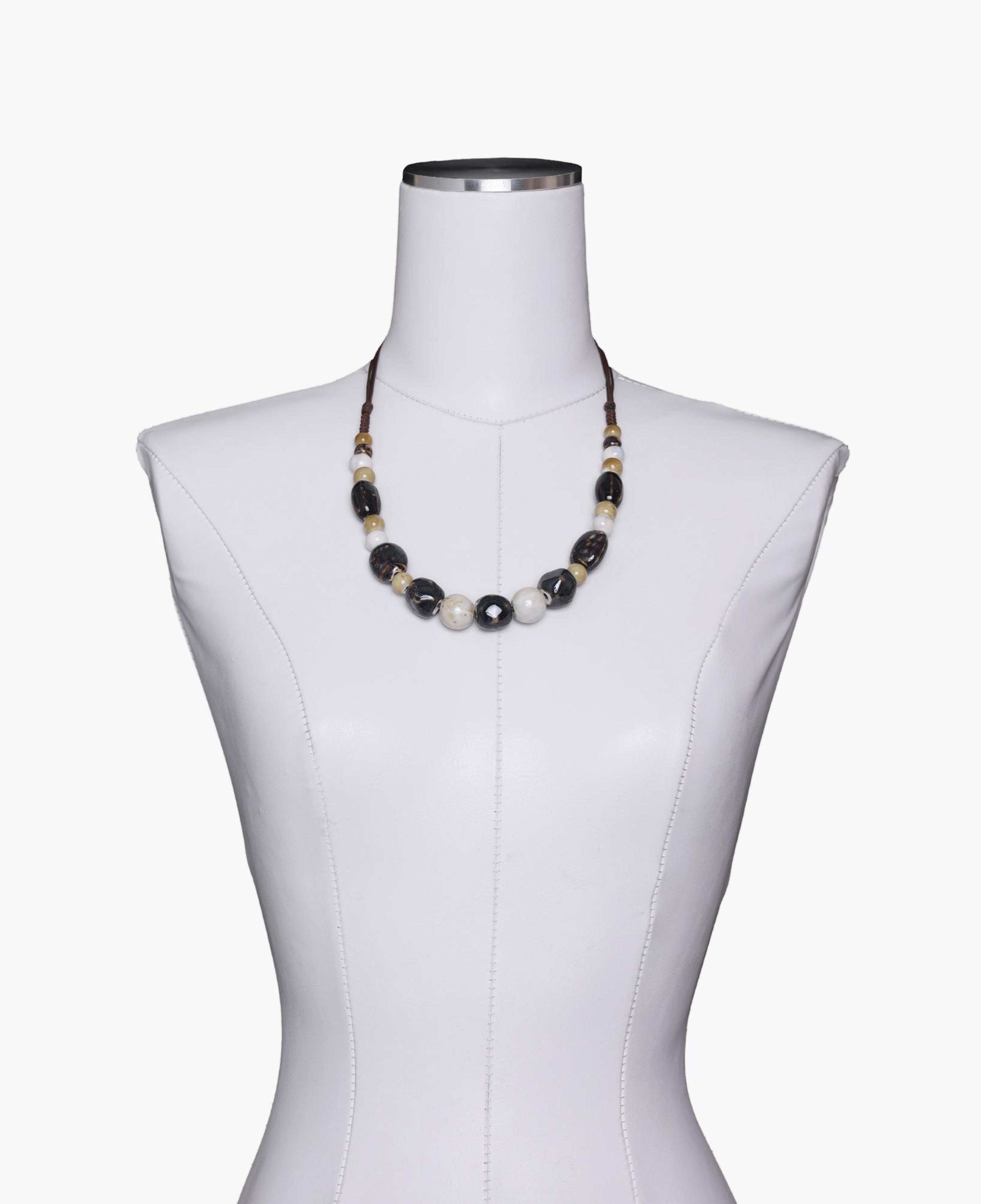 YARGICI Seramik Boncuklu Kolye