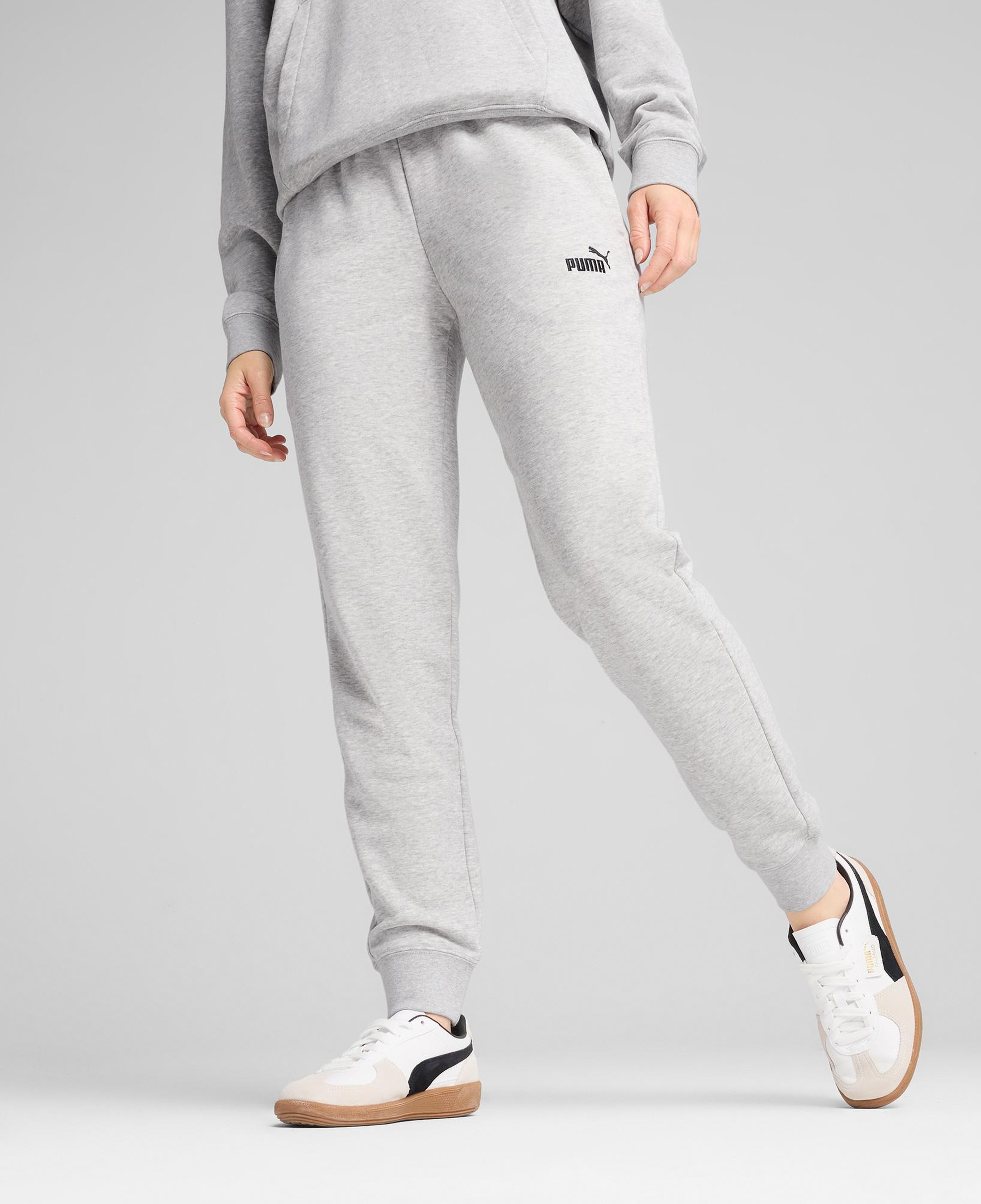 Puma Essentials Small No. 1 Logo Kadın Gri Eşofman Altı