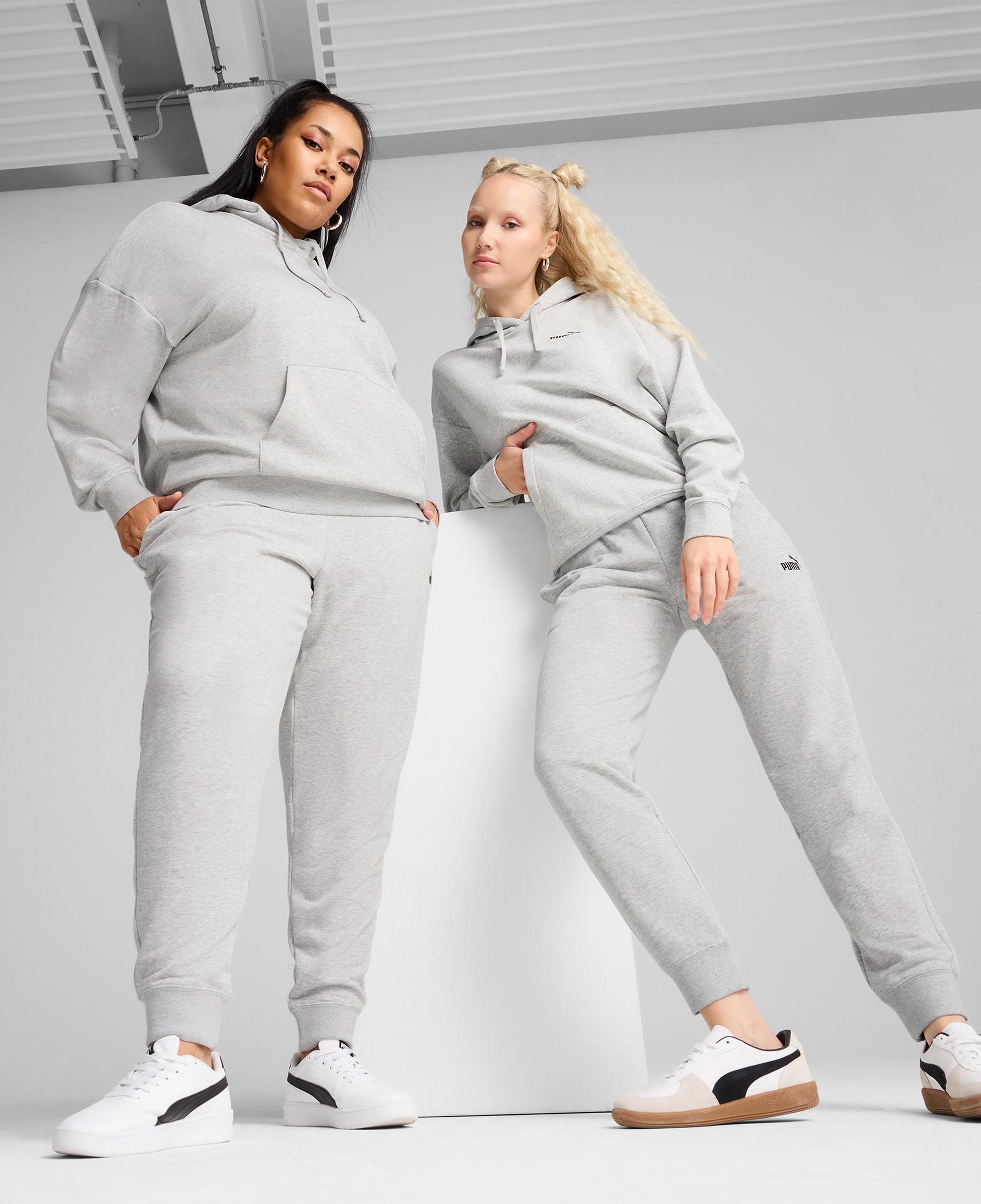 Puma Essentials Small No. 1 Logo Kadın Gri Eşofman Altı