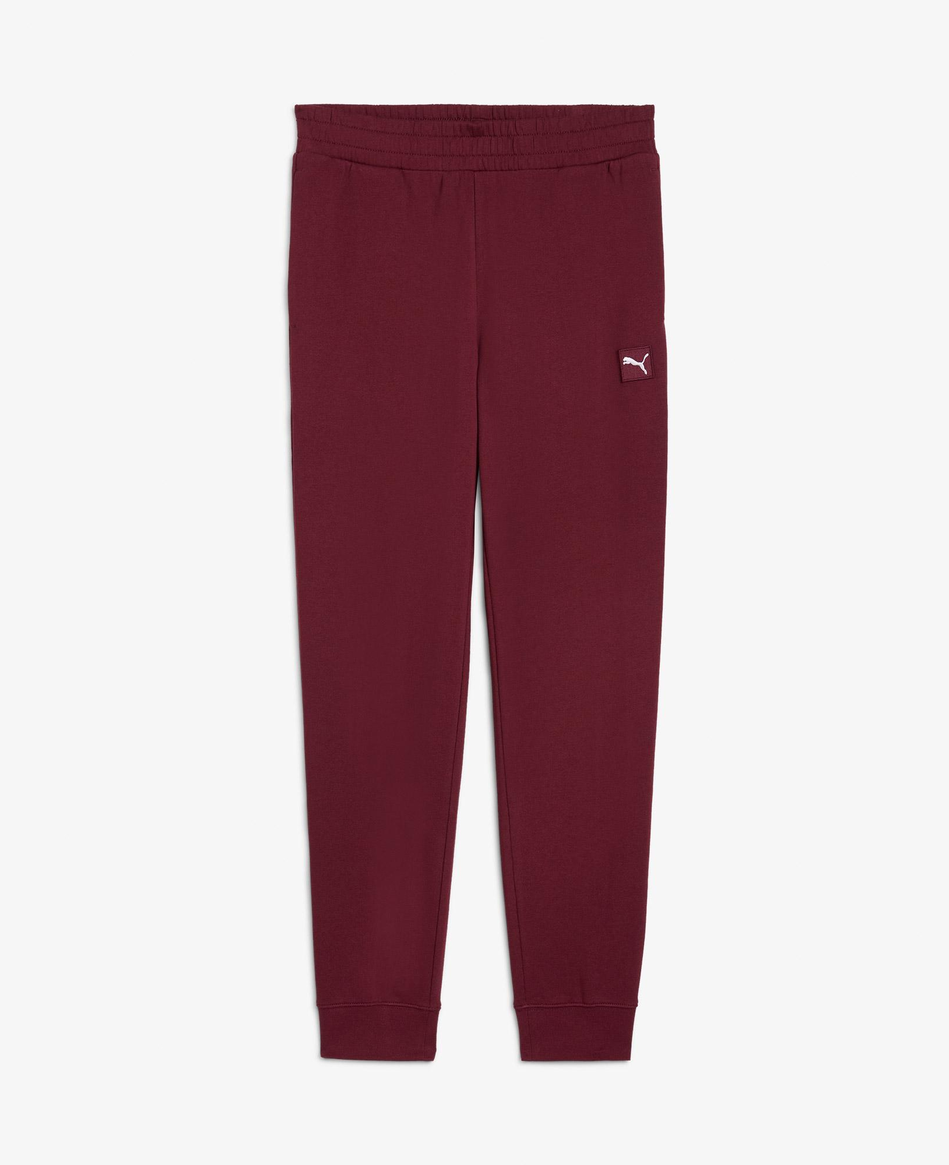 Puma Ess Elevated Sweat Kadın Kırmızı Pantolon