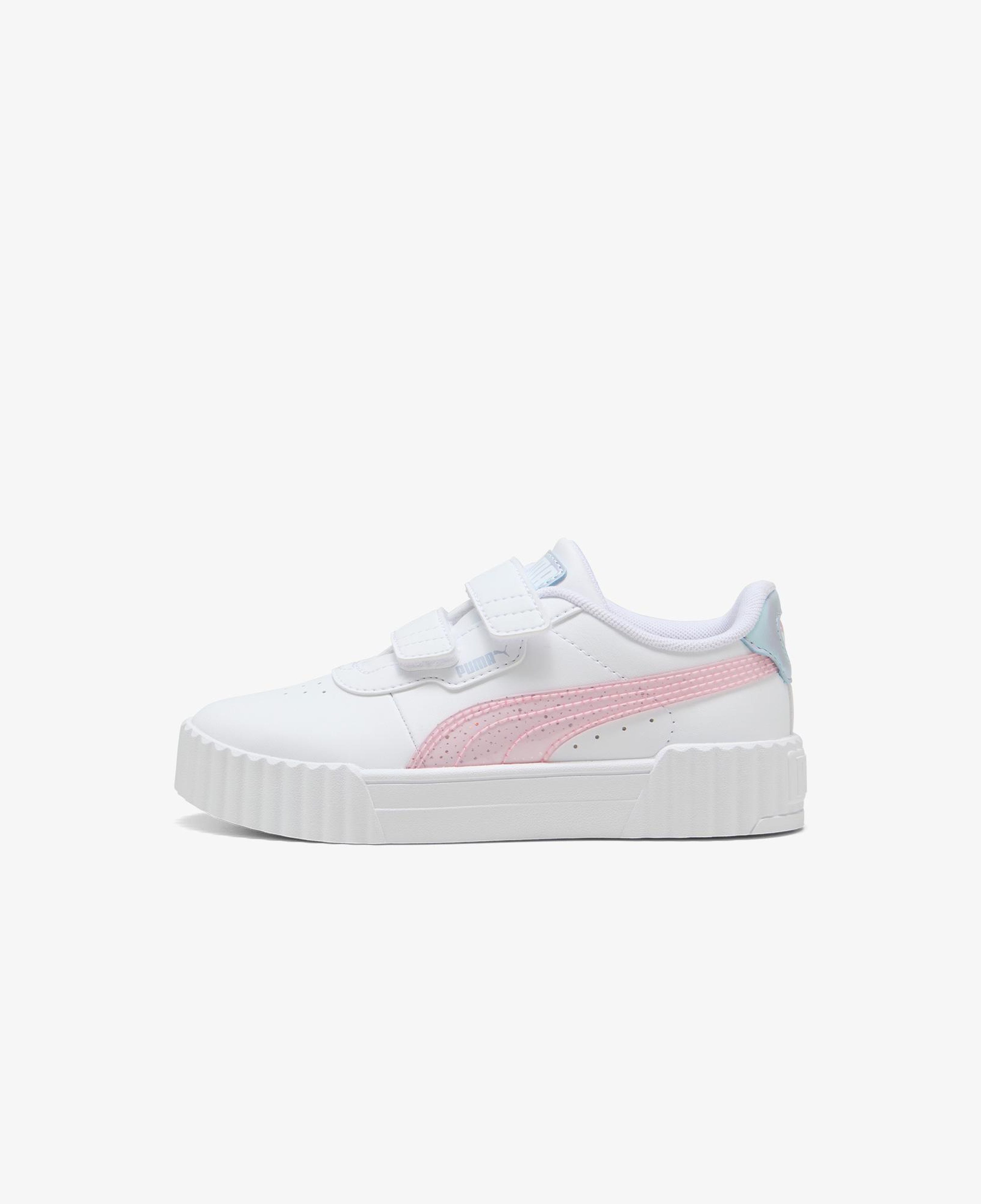 Puma Carina 3 0 Blurry Dreamsv Ps Çocuk Beyaz Spor Ayakkabı