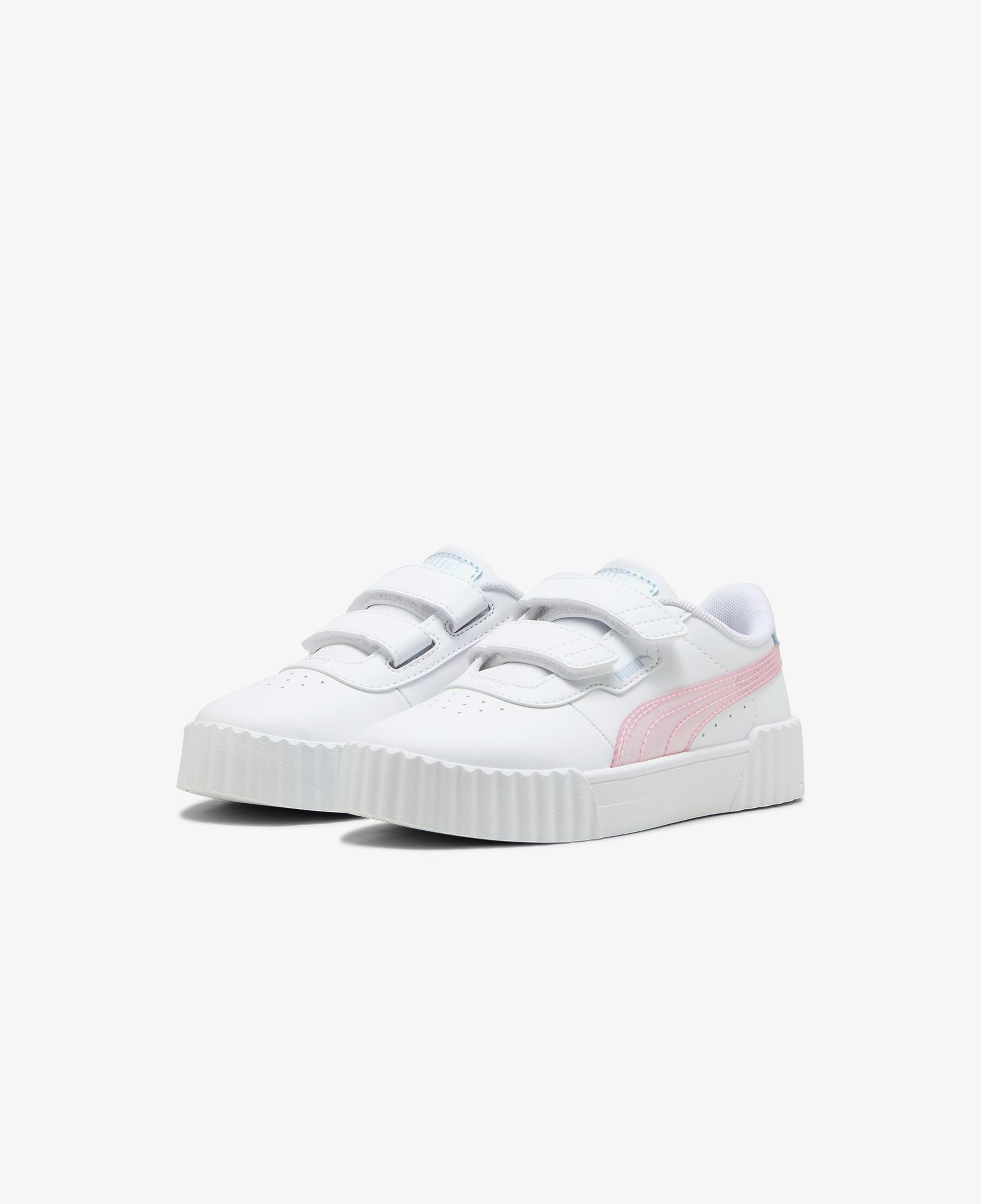 Puma Carina 3 0 Blurry Dreamsv Ps Çocuk Beyaz Spor Ayakkabı