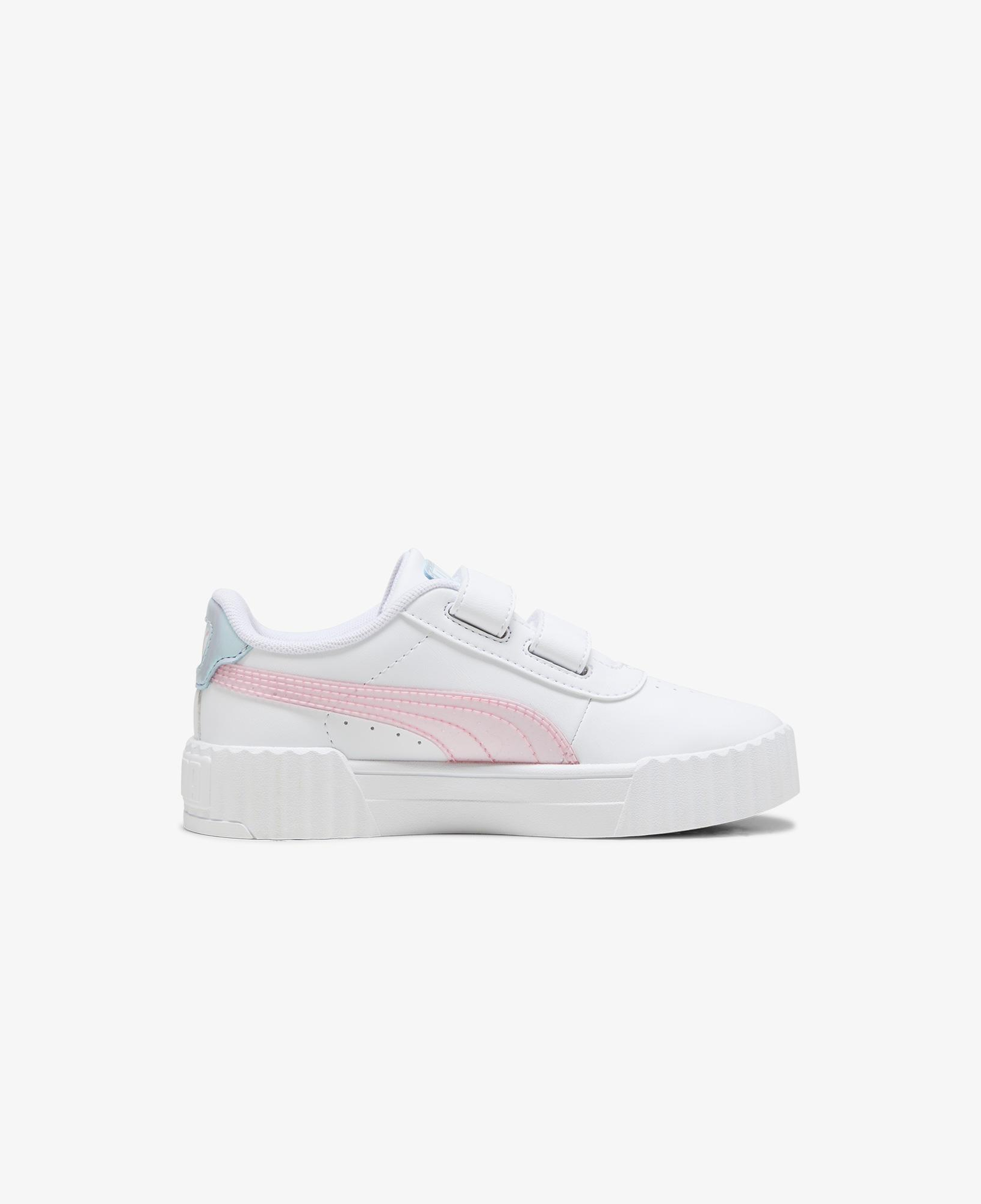 Puma Carina 3 0 Blurry Dreamsv Ps Çocuk Beyaz Spor Ayakkabı
