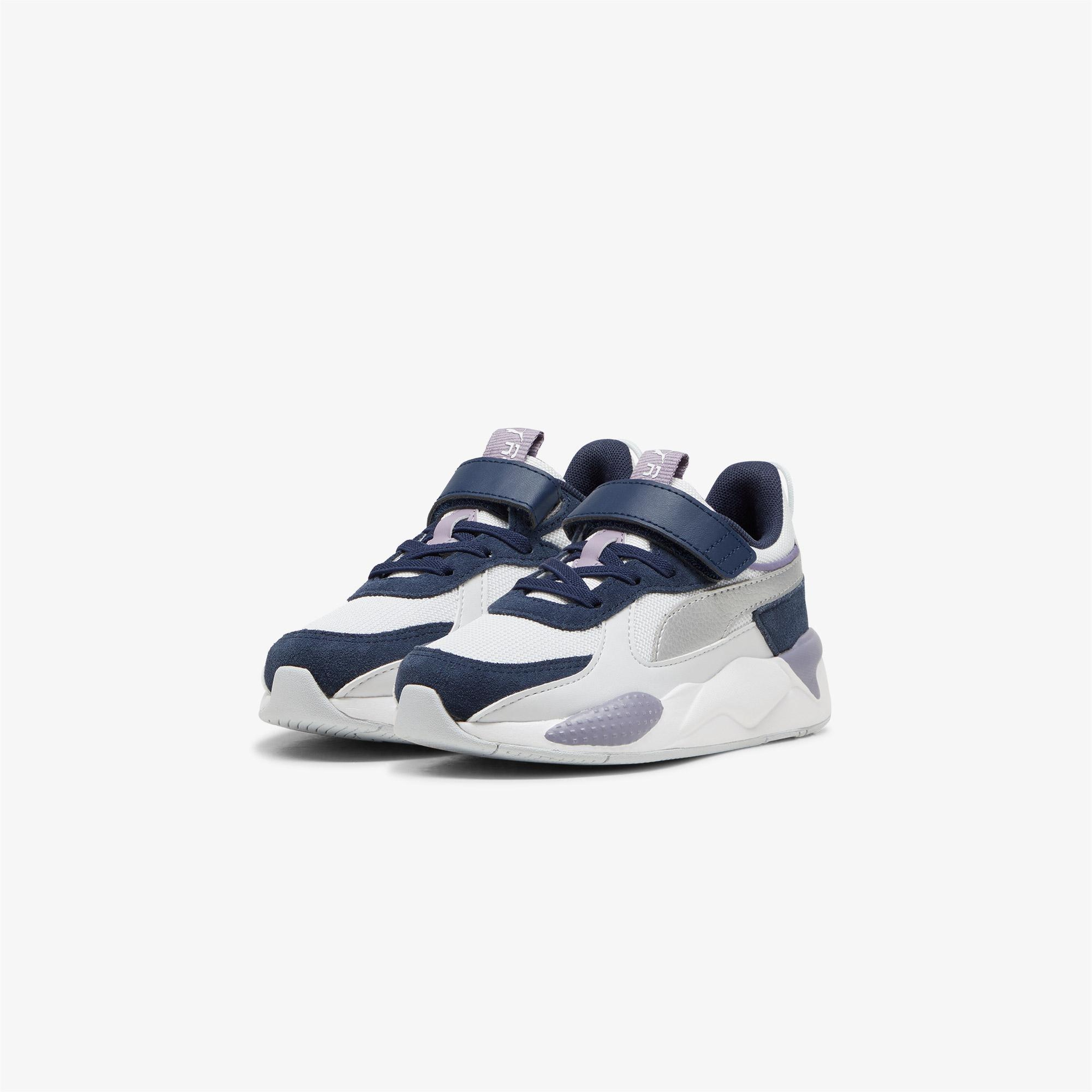 Puma Rs-X Metallic Ac+ Ps Çocuk Beyaz Spor Ayakkabı