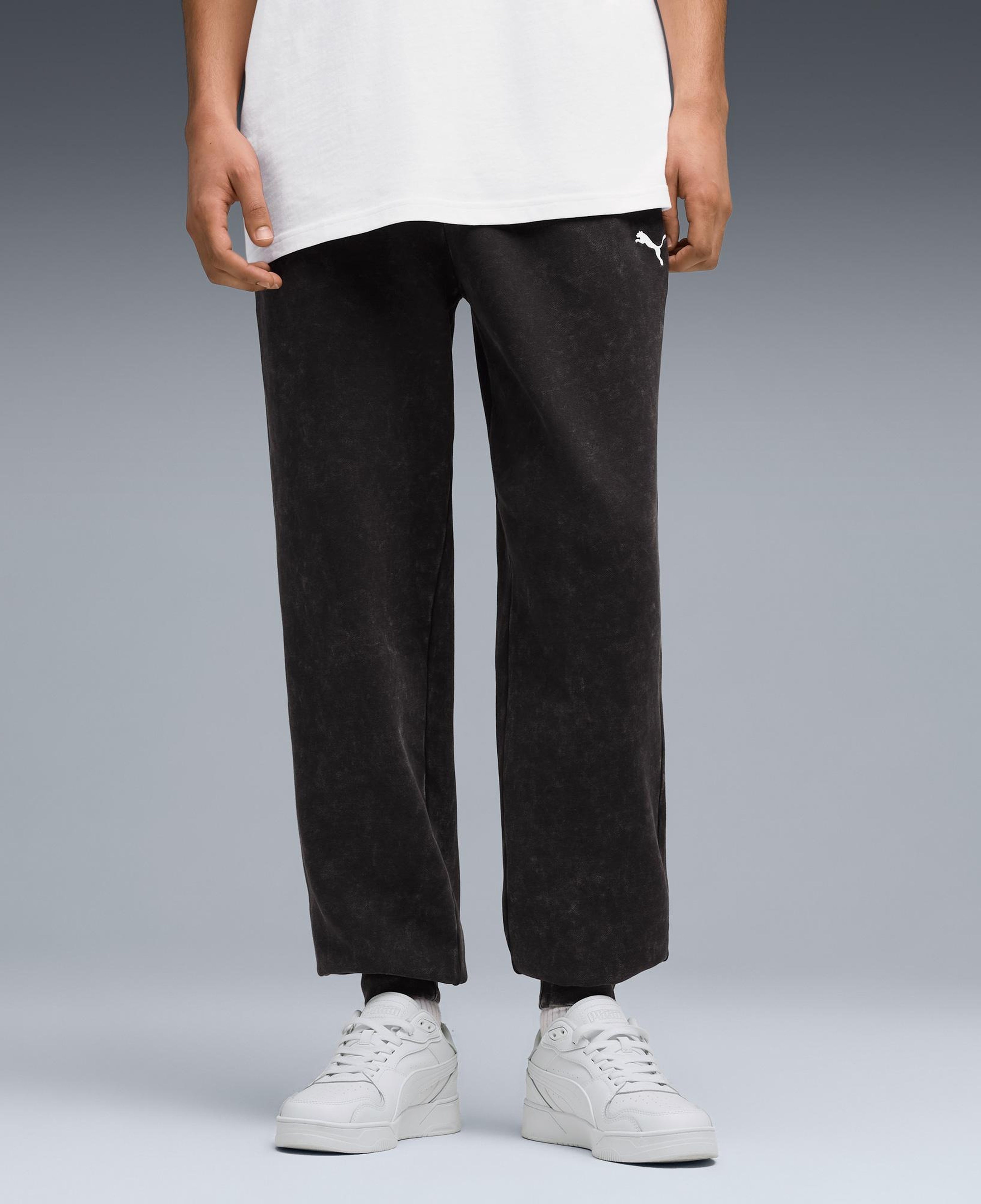 Puma Essentials Elevated Erkek Siyah Eşofman Altı