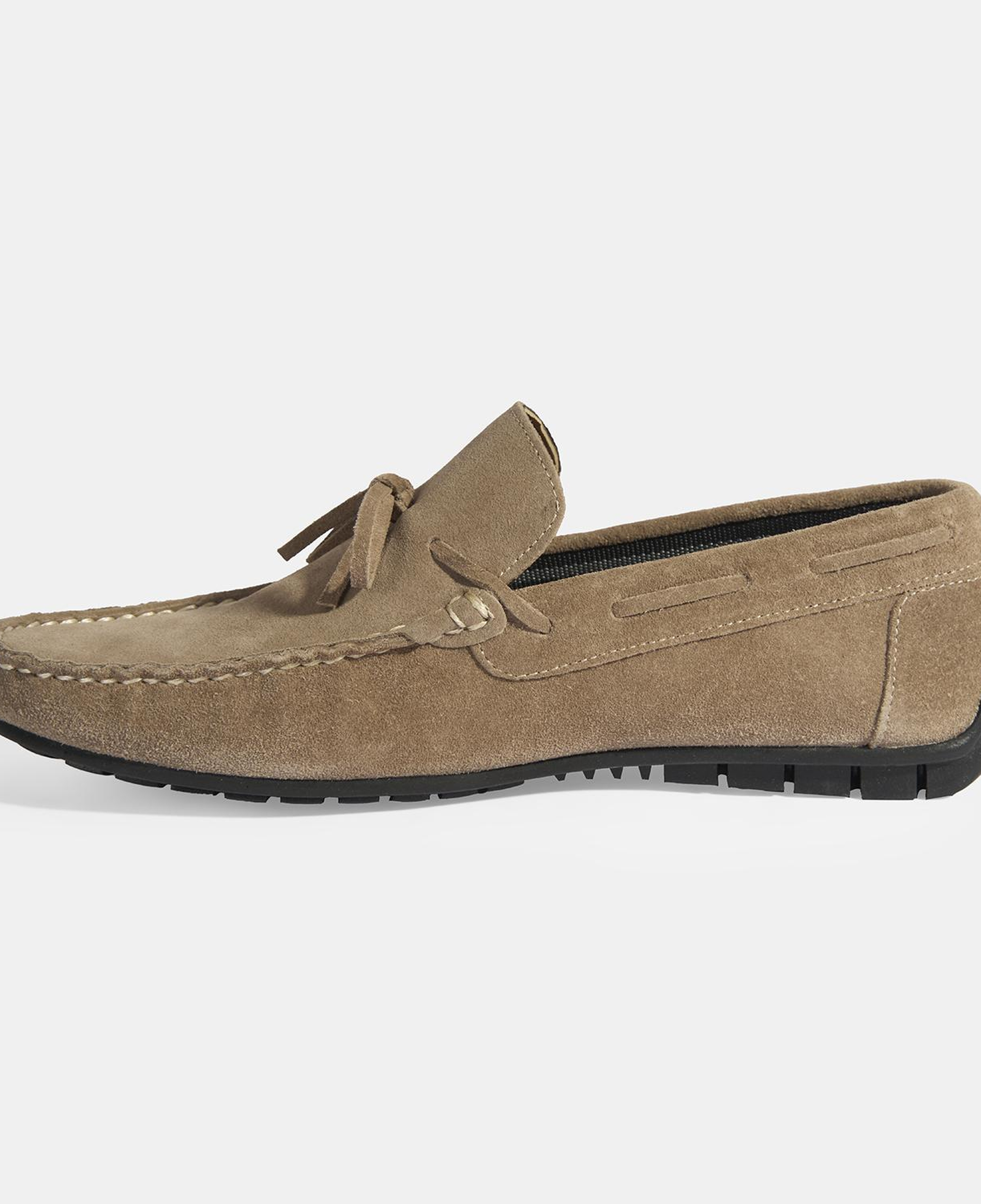 Calandra Kum Erkek Bağcık Detaylı Slip-On Süet Loafer