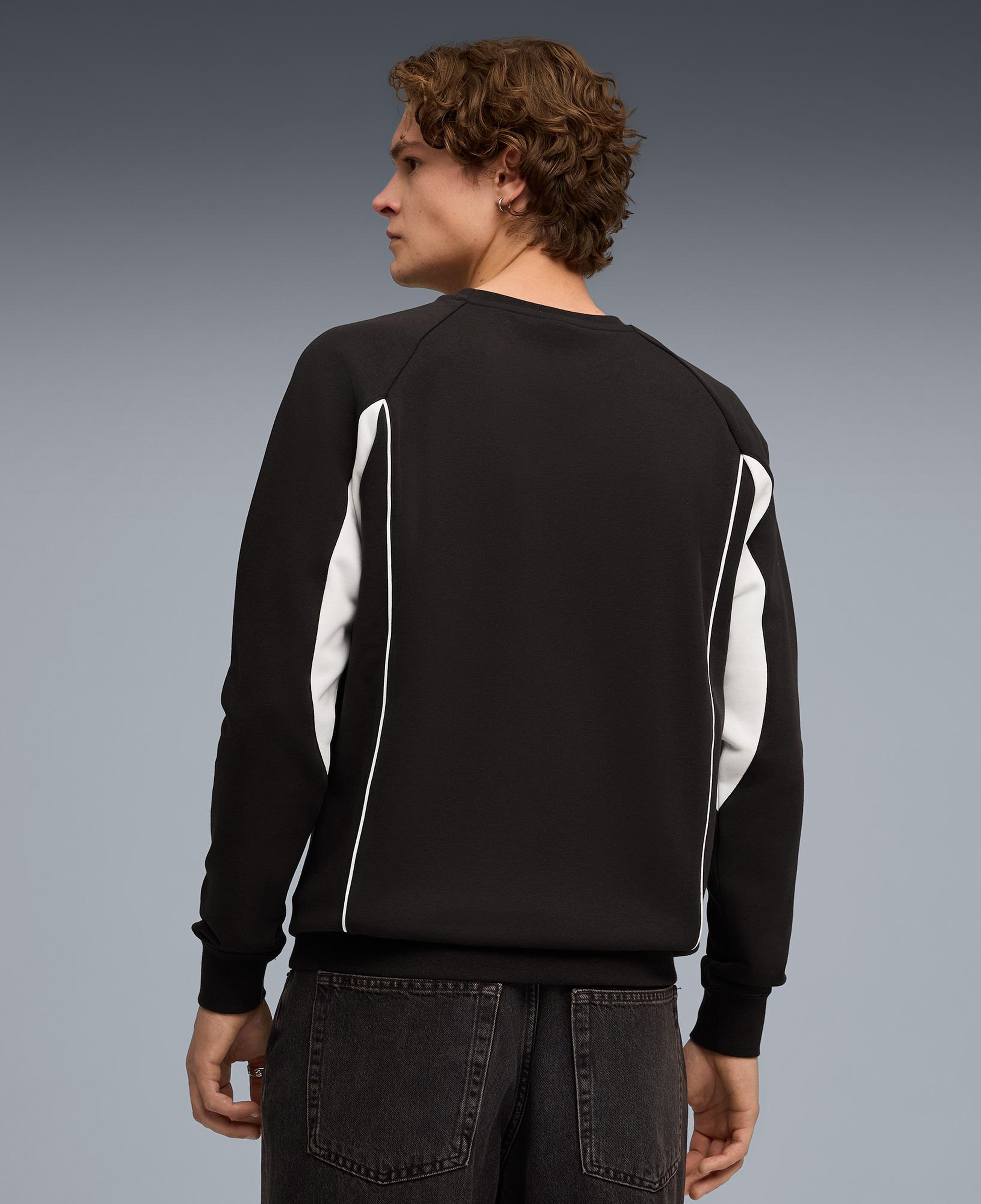 Puma Sport Crew Erkek Siyah Sweatshirt