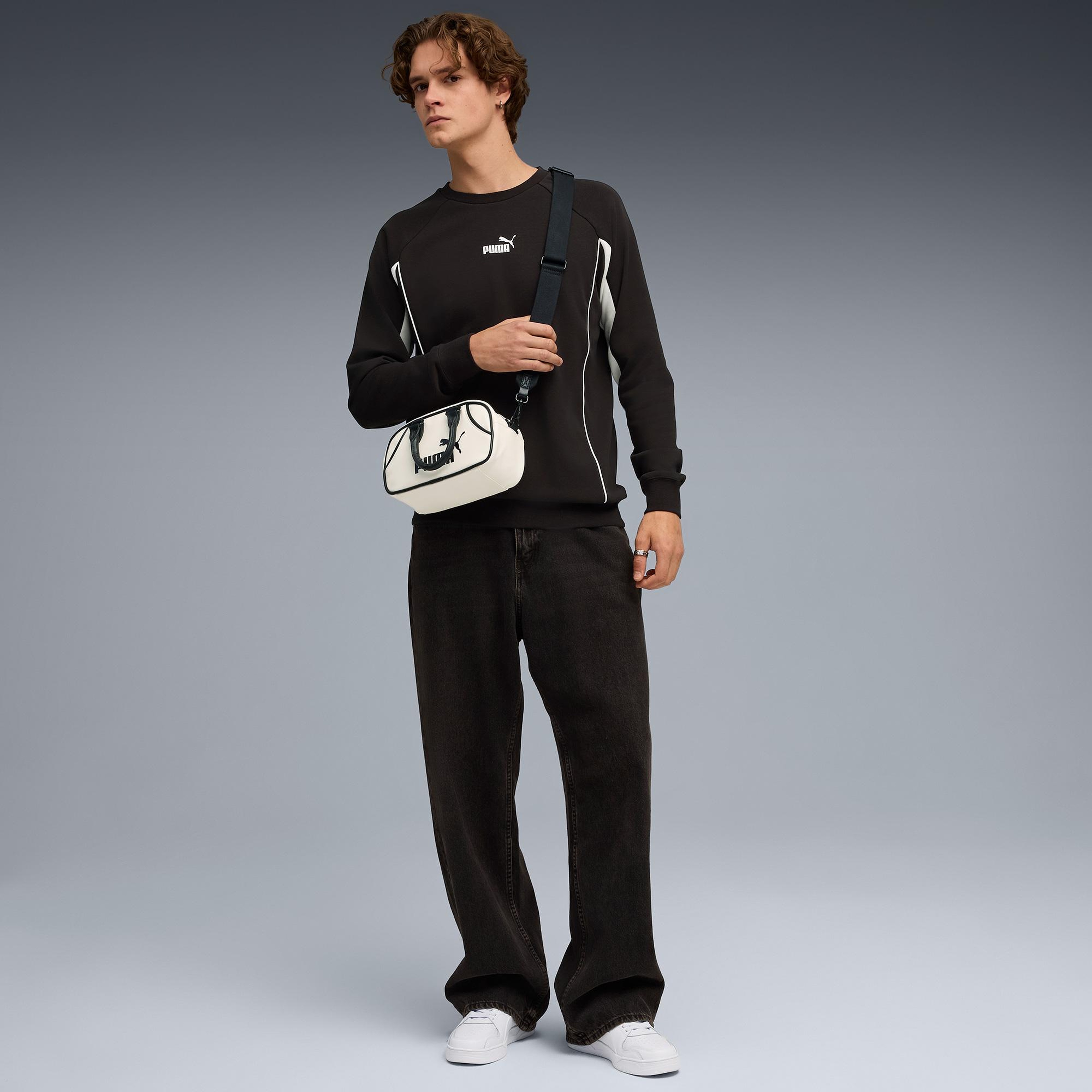 Puma Sport Crew Erkek Siyah Sweatshirt