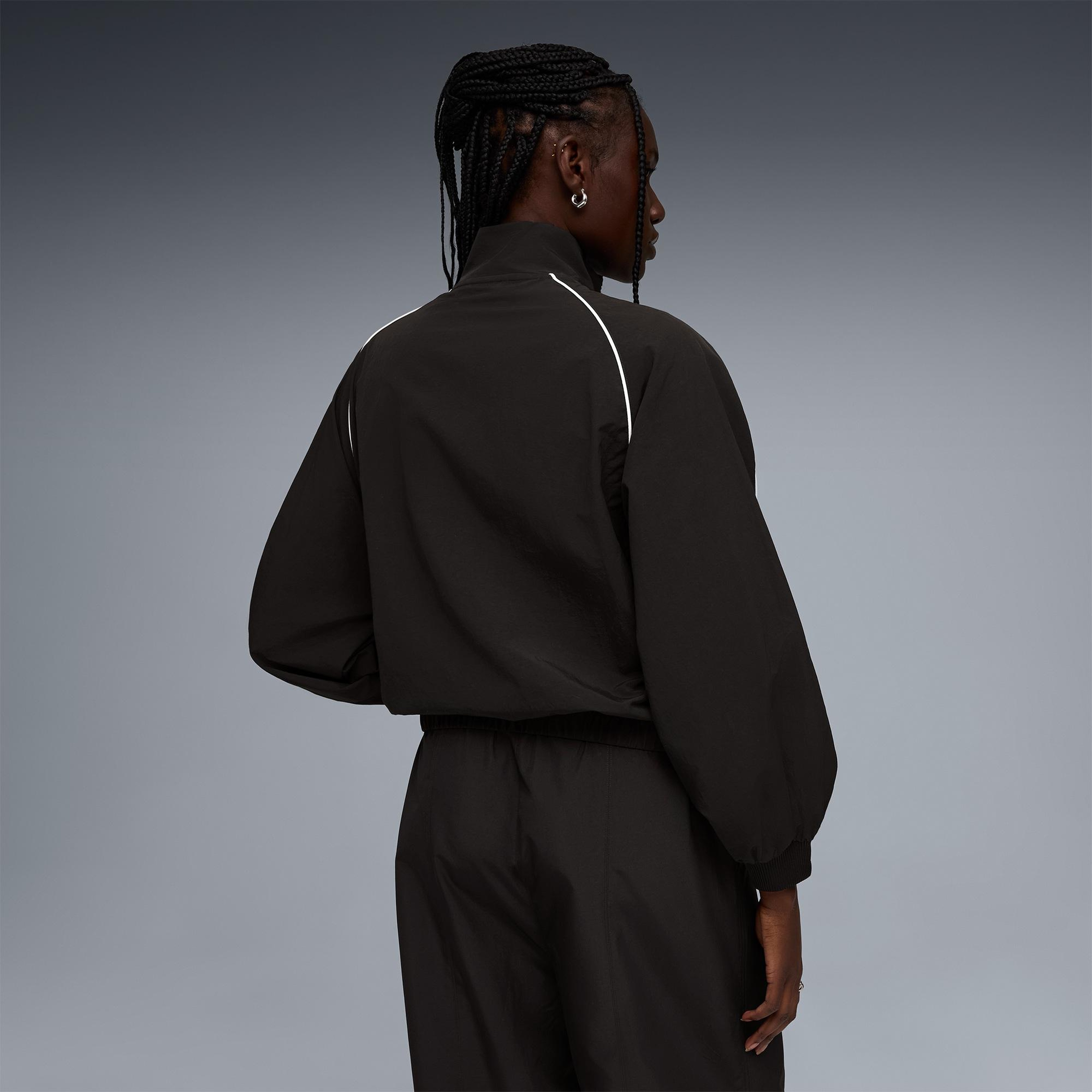 Puma T7 Balloon Sleeve Kadın Siyah Ceket