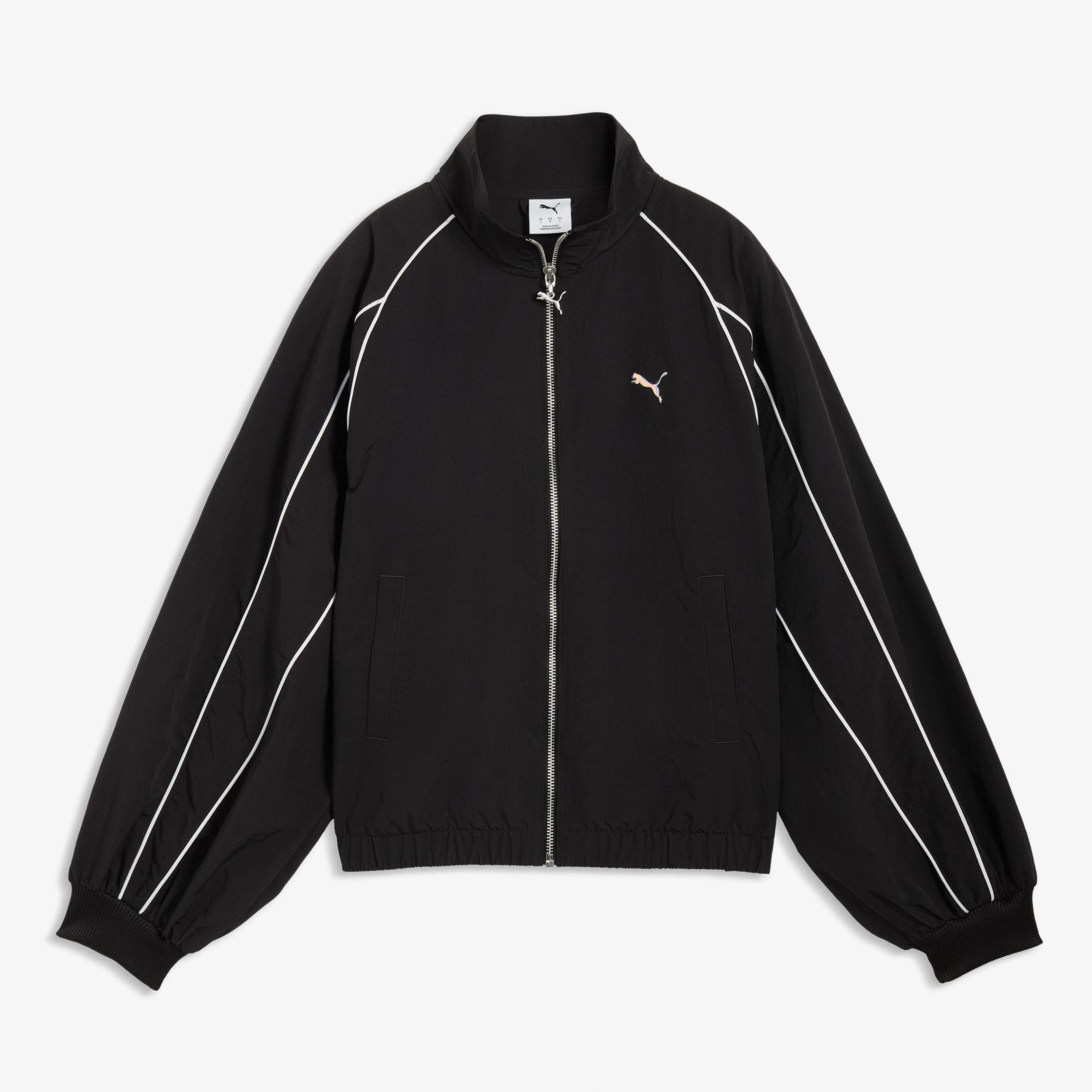 Puma T7 Balloon Sleeve Kadın Siyah Ceket