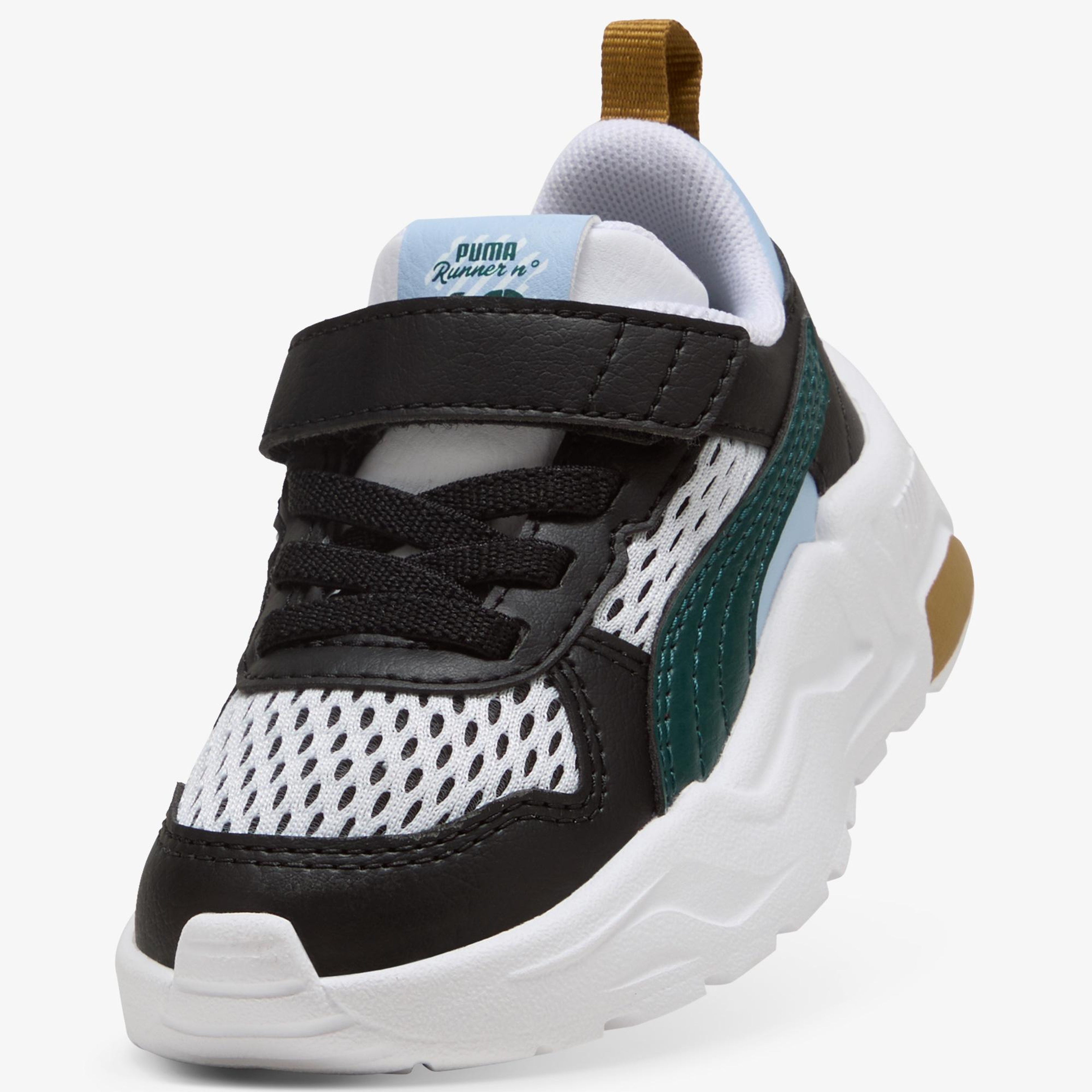 Puma Trinity 2 LT Run Fun Bebek Beyaz Spor Ayakkabı