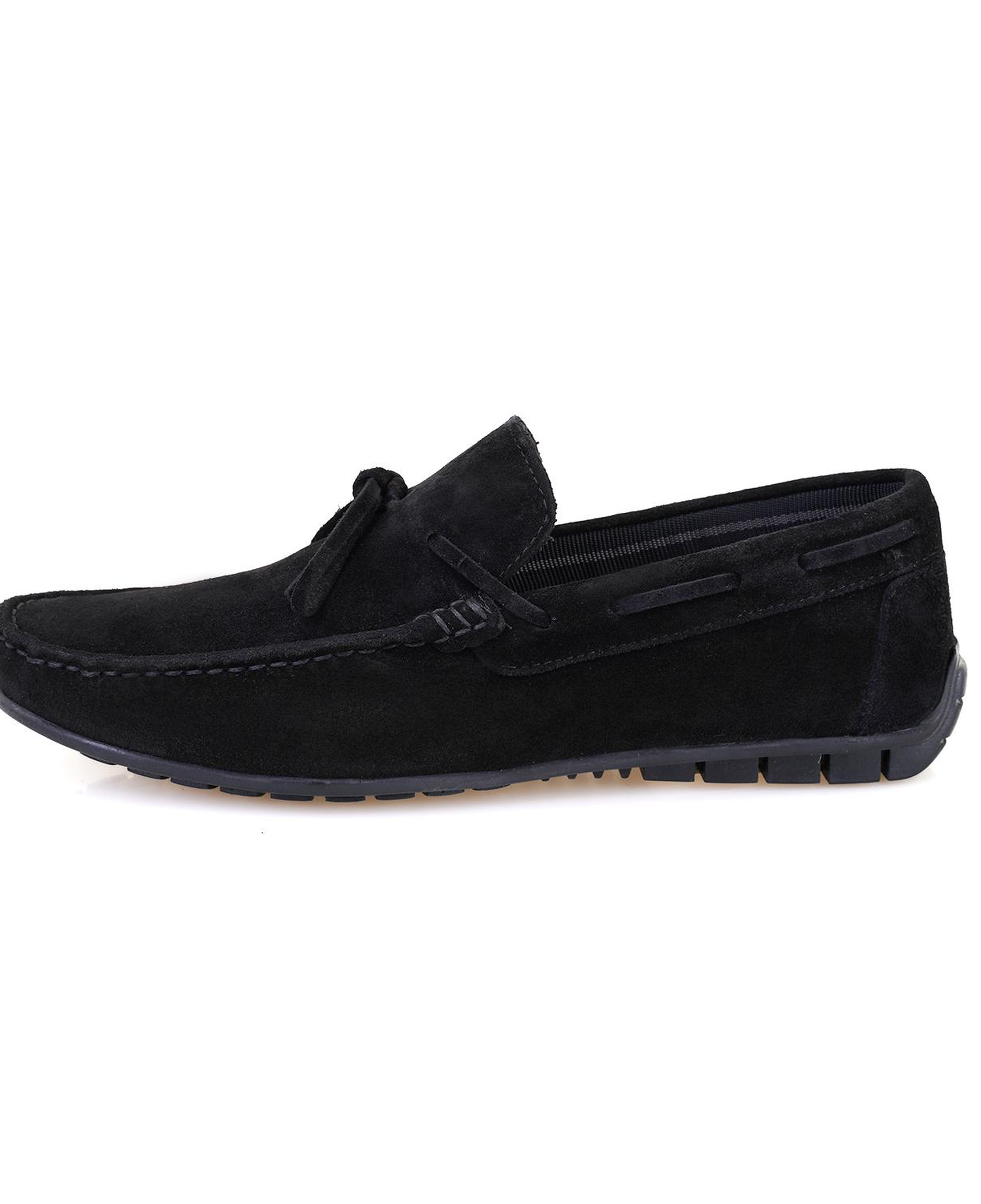 Wilhelm Siyah Erkek Süet Deri Loafer