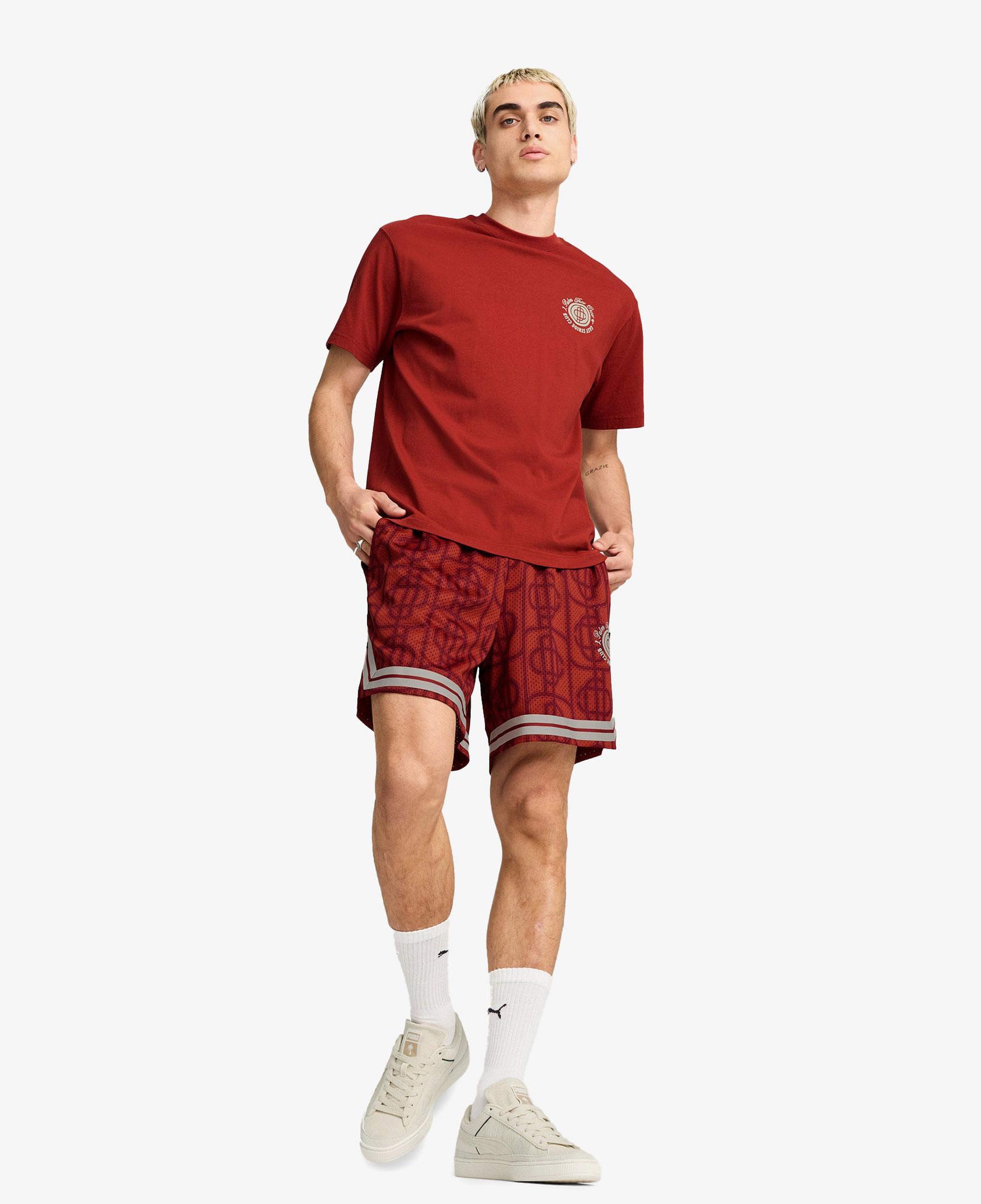 Puma X Ptc Graphic Unisex Kırmızı T-Shirt