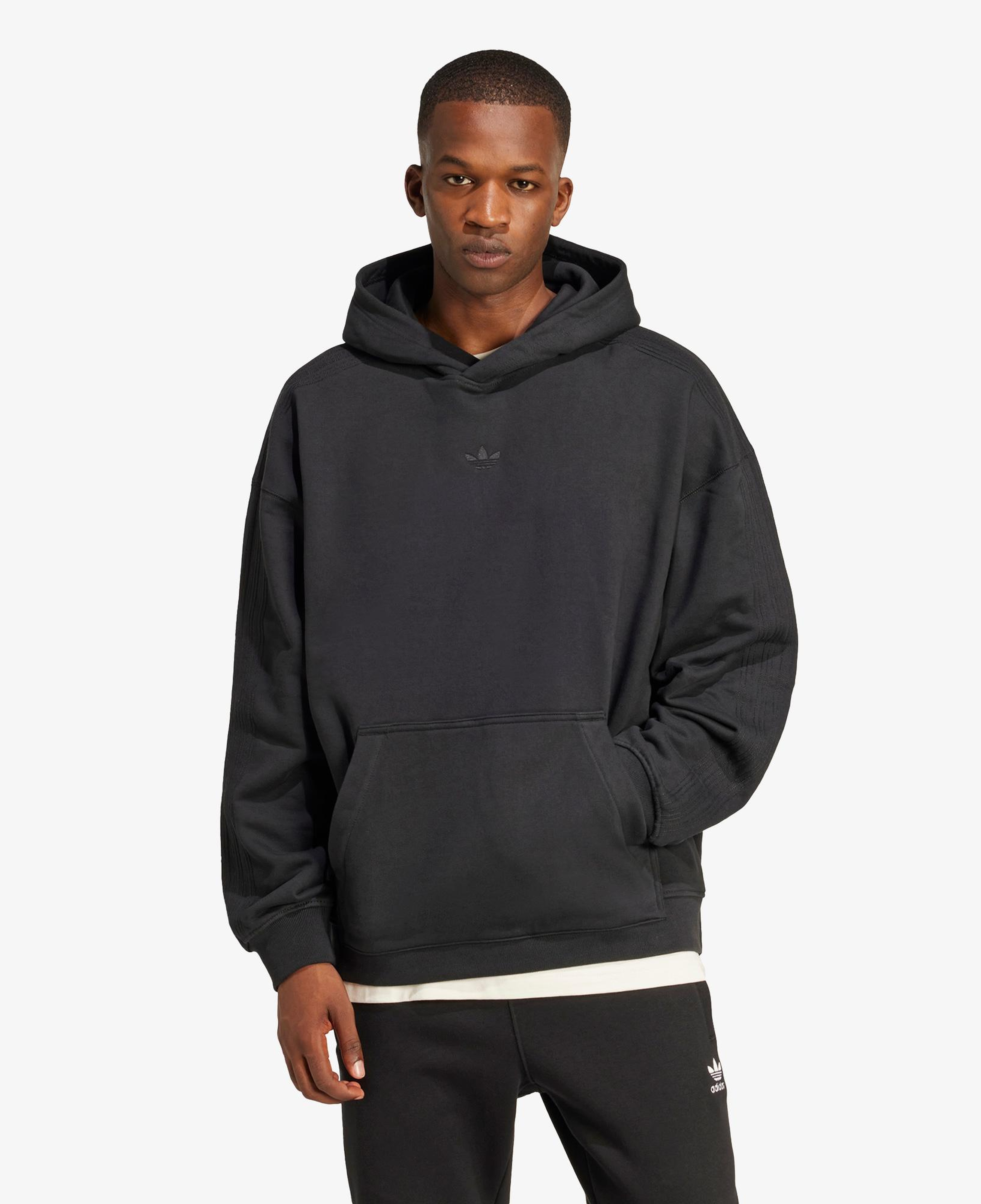 adidas P Essentialential Erkek Siyah Sweatshirt