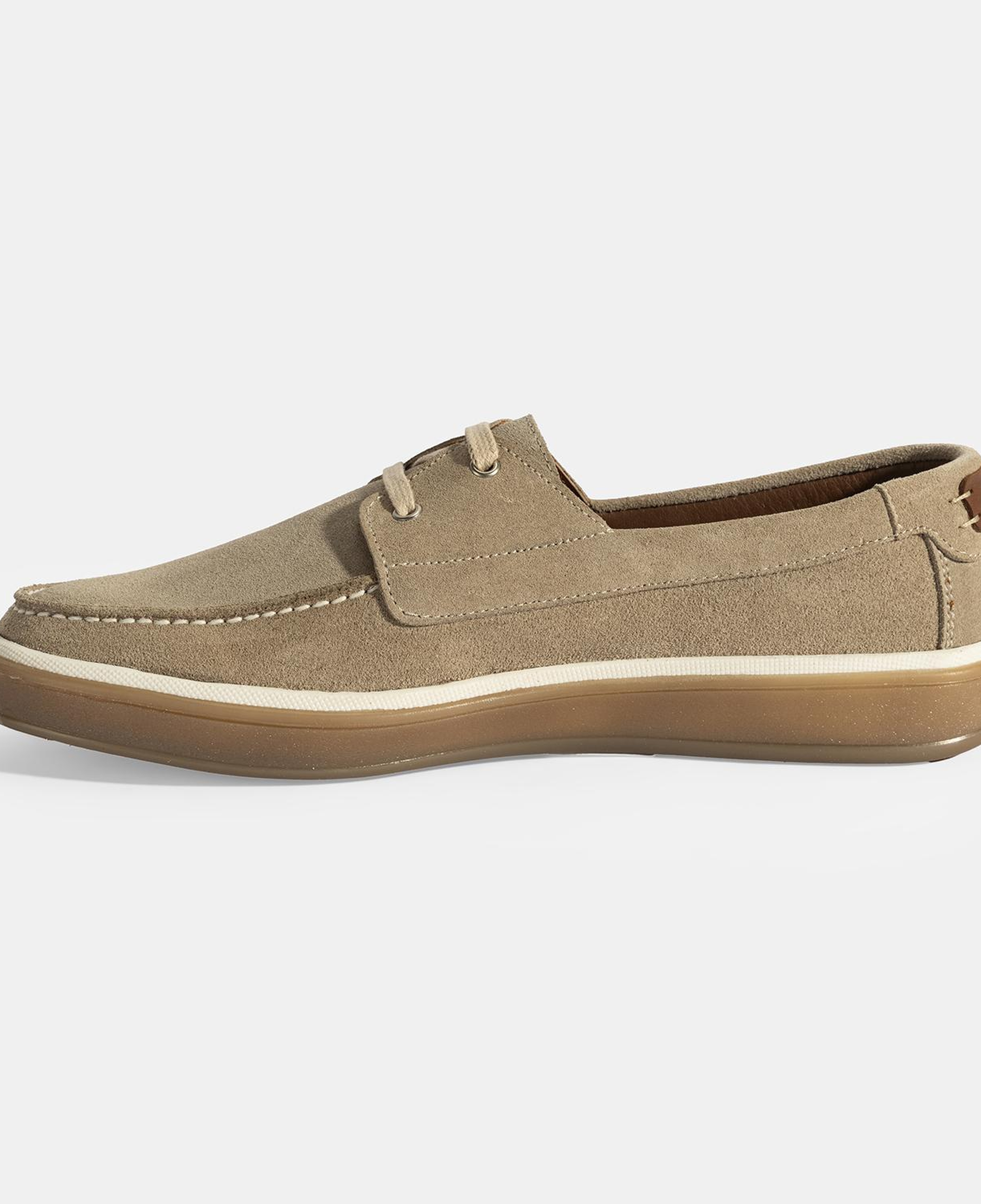 Erkek Vizon Bağcıklı Süet Ayakkabı