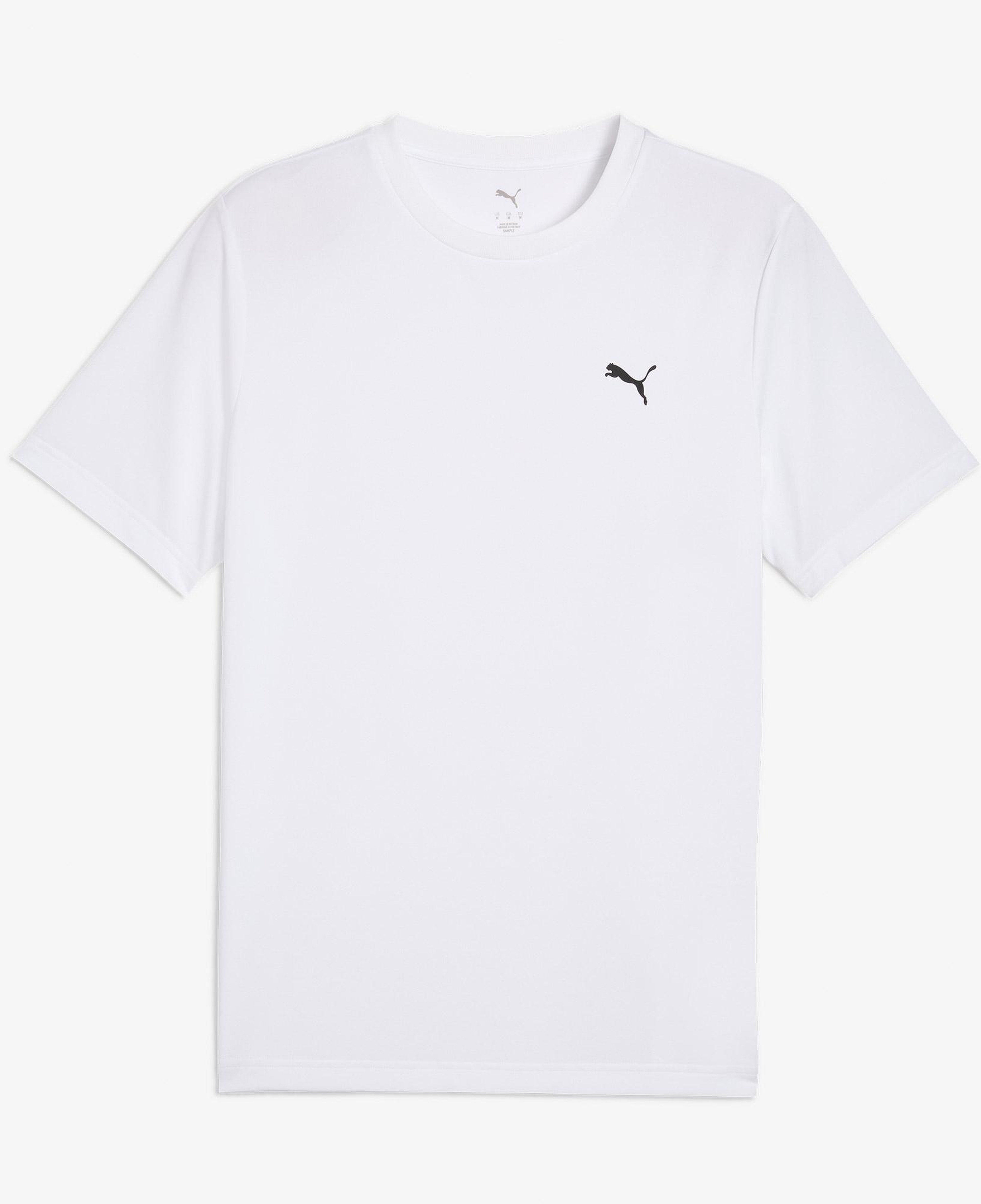 Puma Ess Small Logo Poly Erkek Beyaz T-Shirt