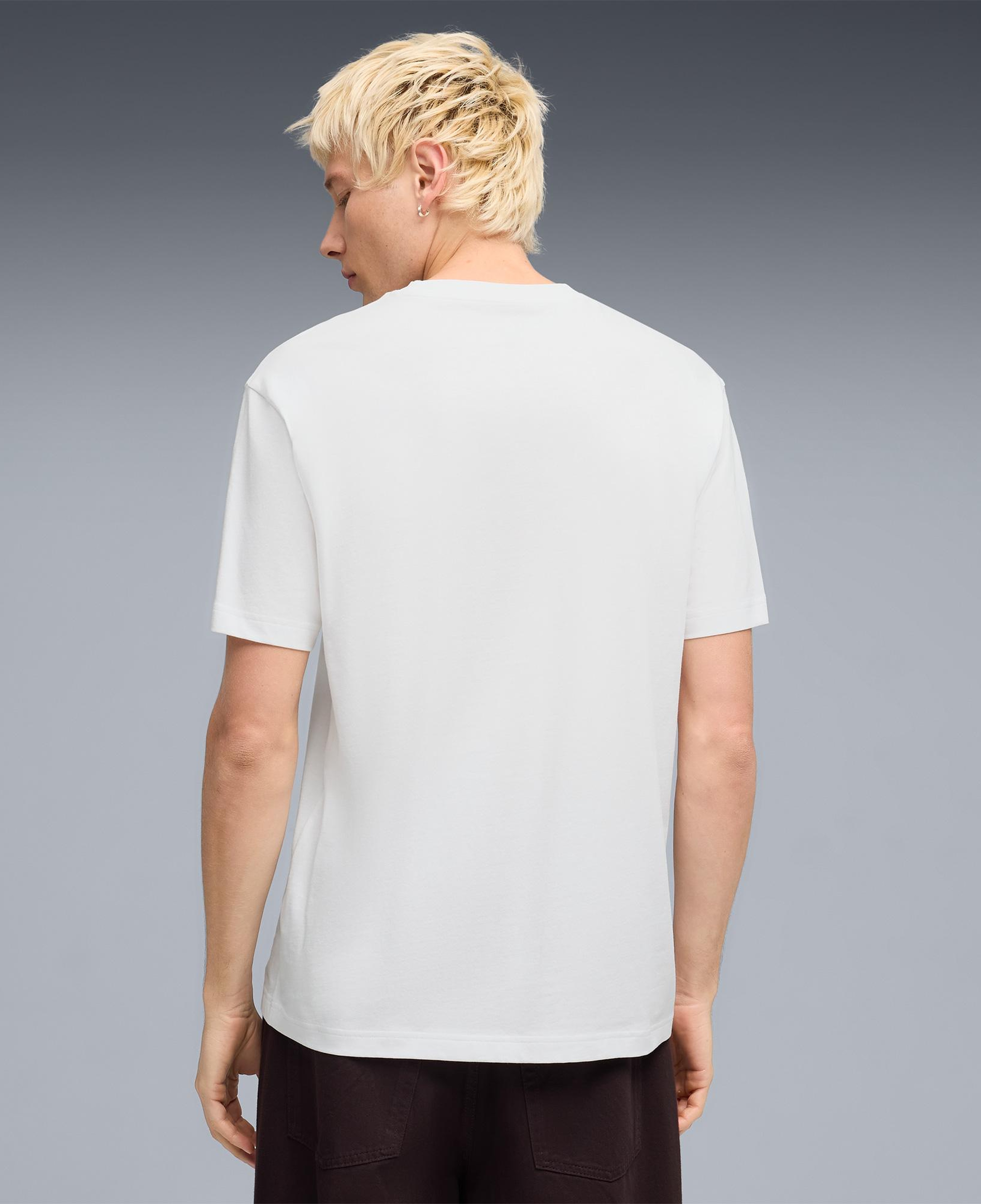 Puma Graphic  Erkek Beyaz T-Shirt