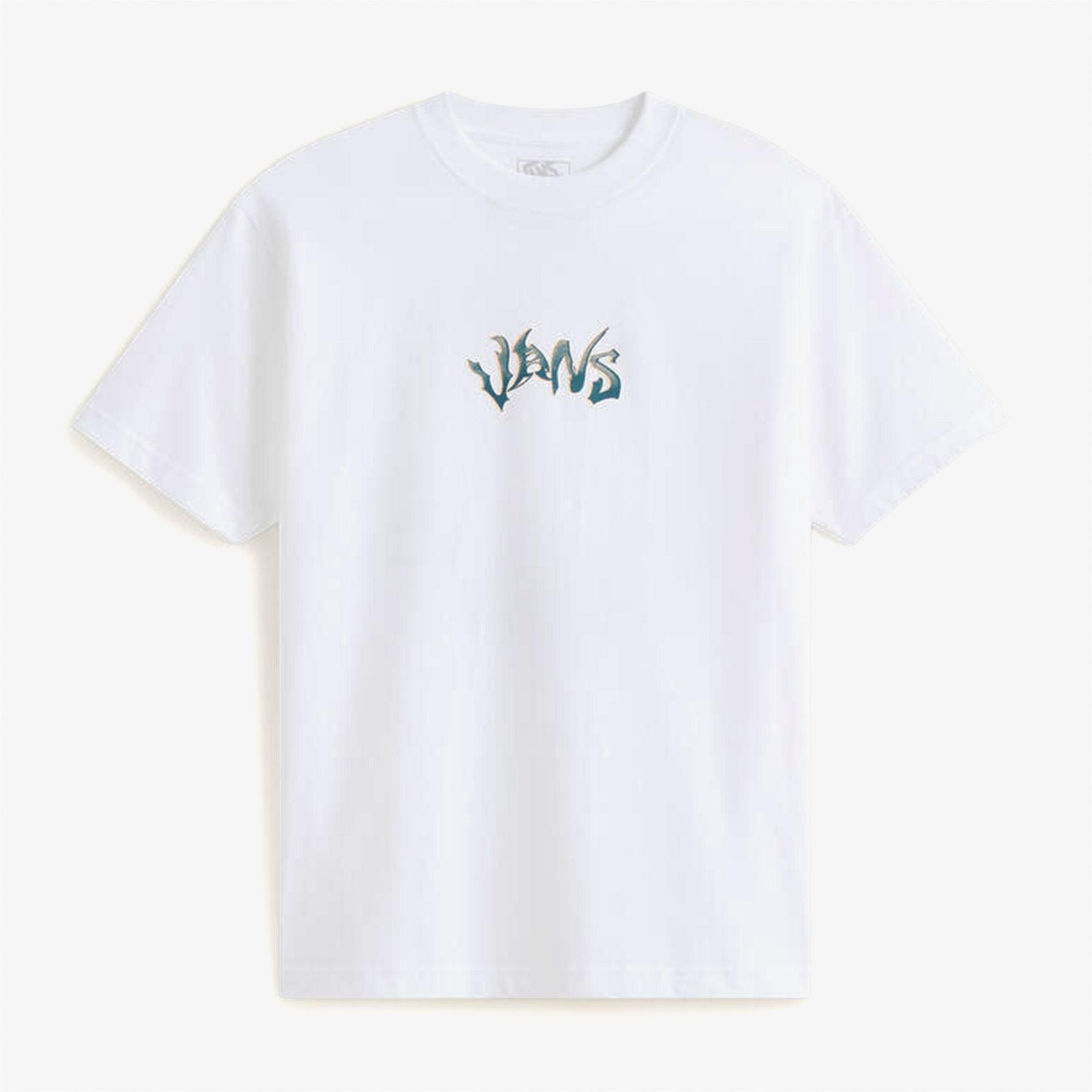 Vans Wild Circle Erkek Beyaz T-Shirt