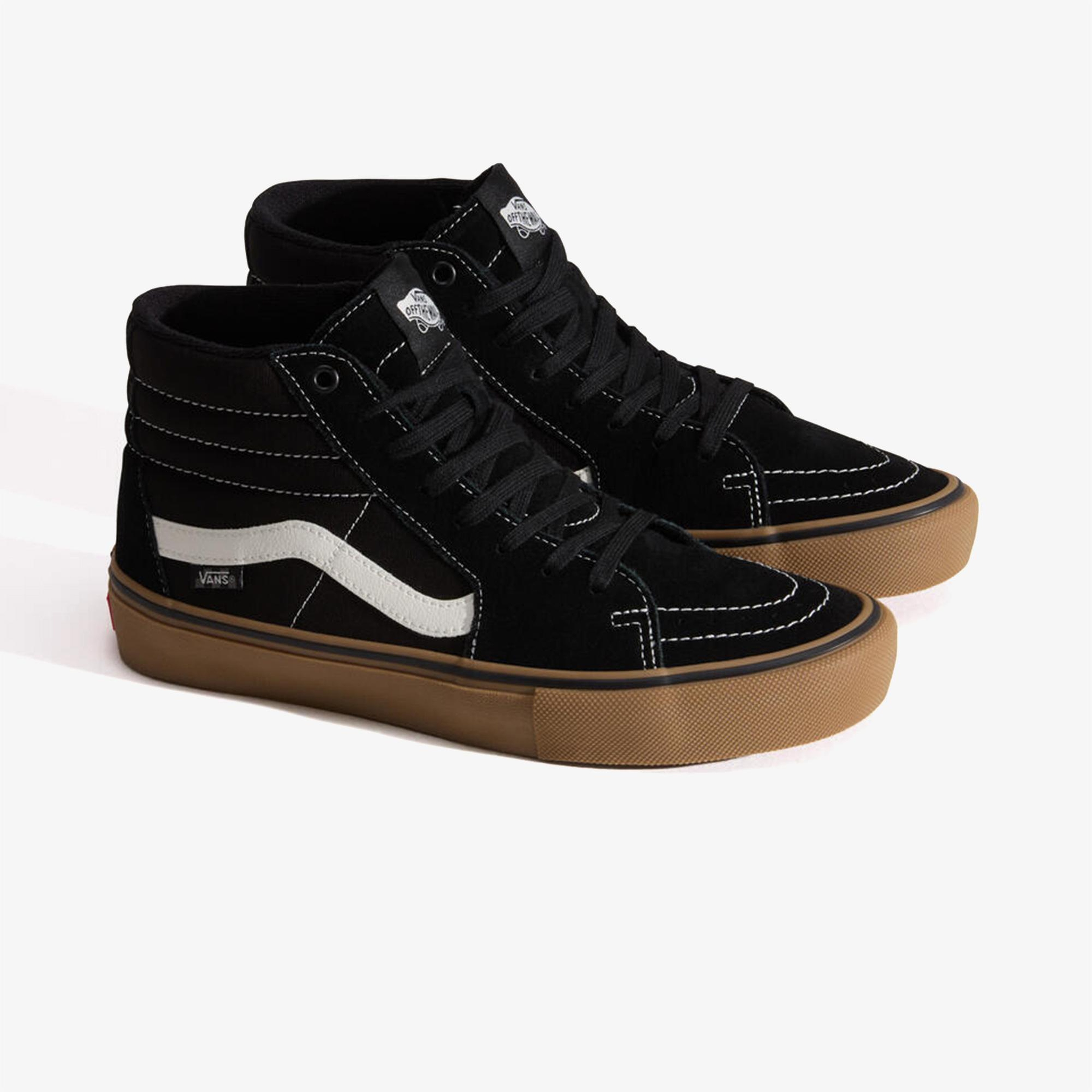 Vans Skate Sk8-Hi Erkek Siyah Sneaker