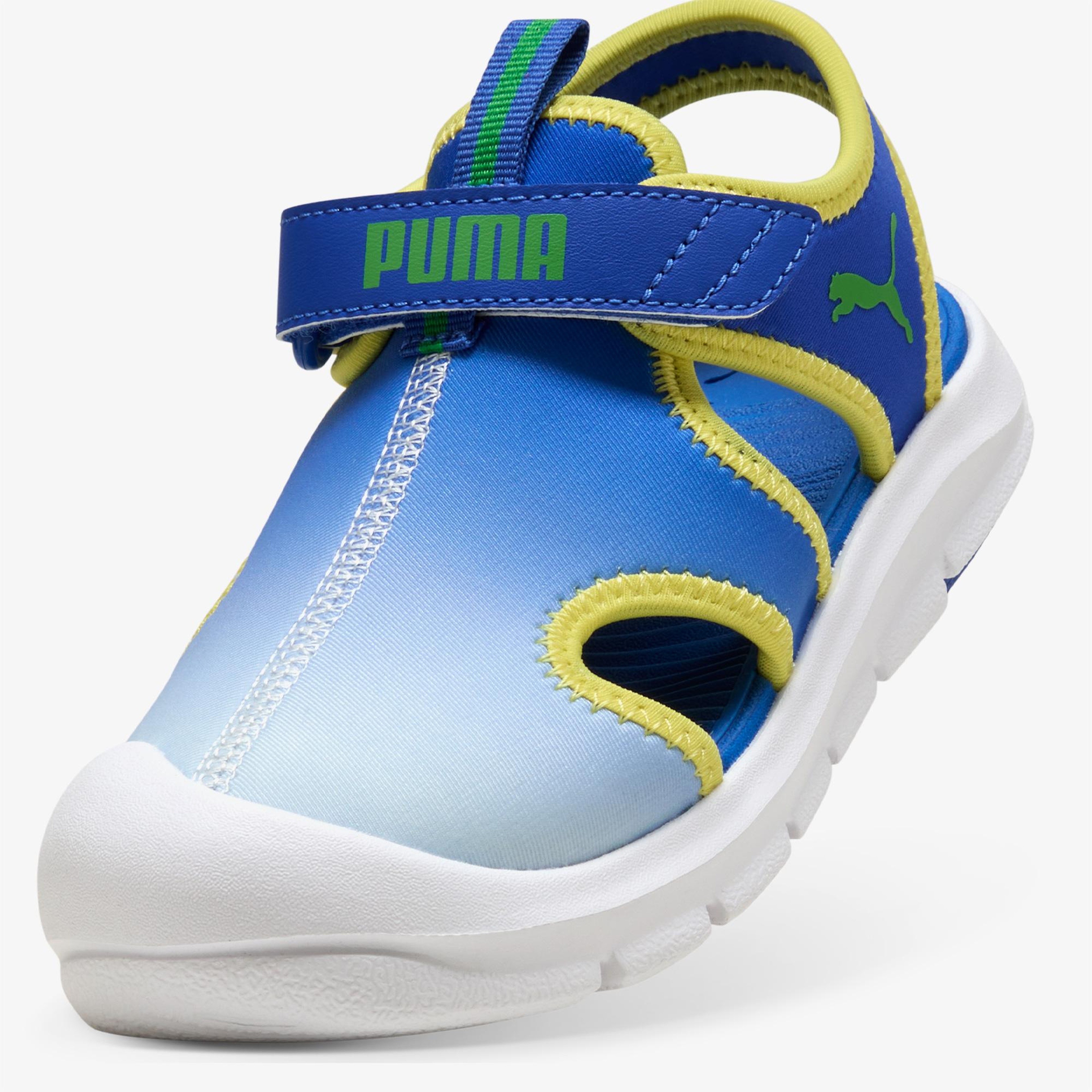 Puma Fun Racer Sandal Come On V Çocuk Mavi Sandalet