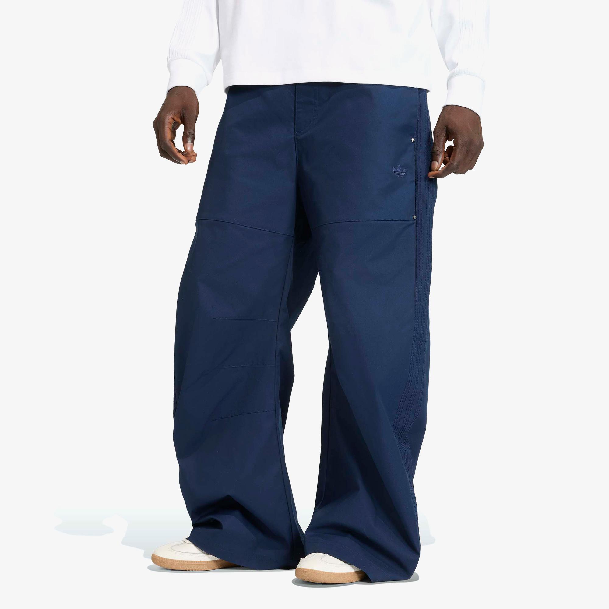 adidas P Essential Erkek Mavi Eşofman Altı