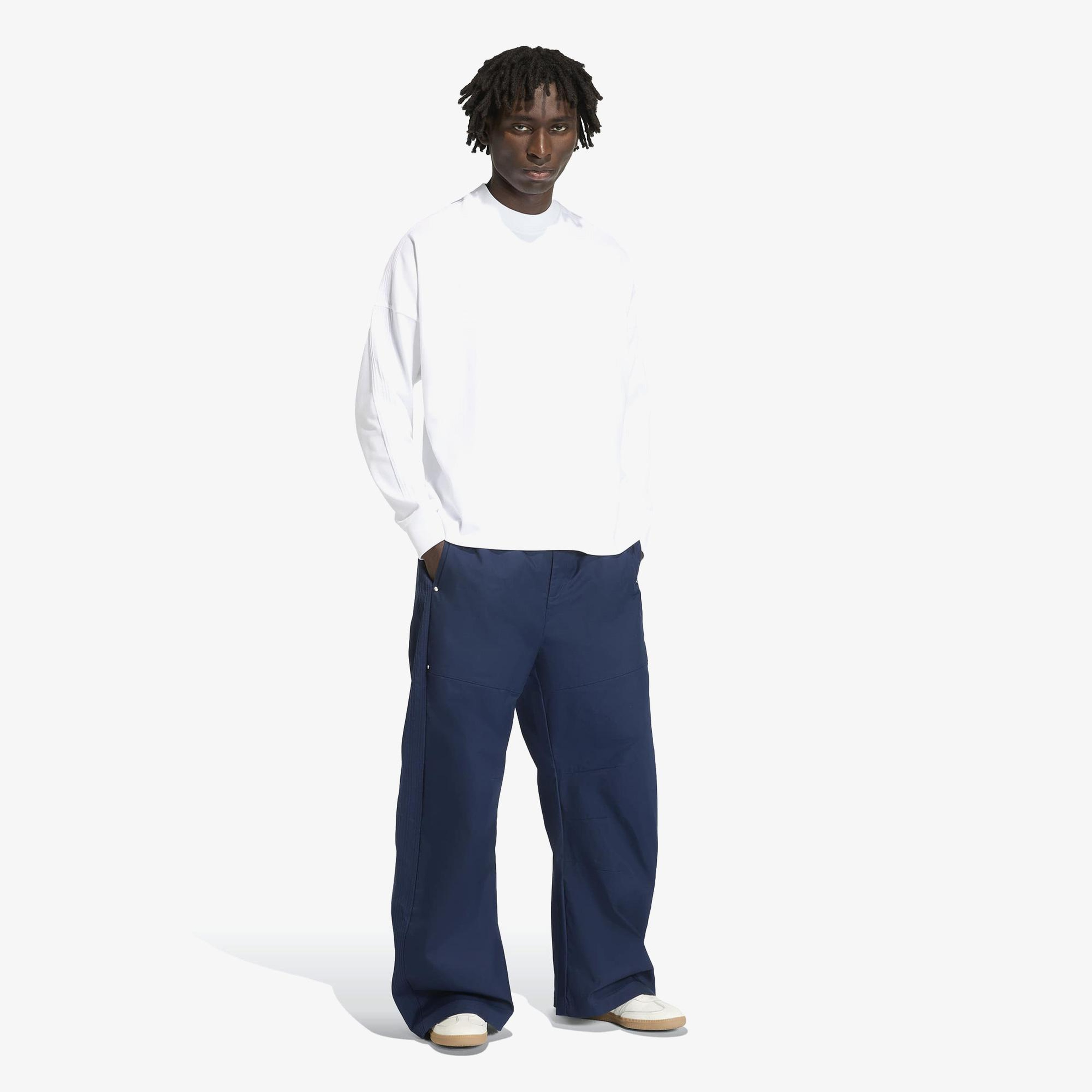 adidas P Essential  Erkek Mavi Eşofman Altı