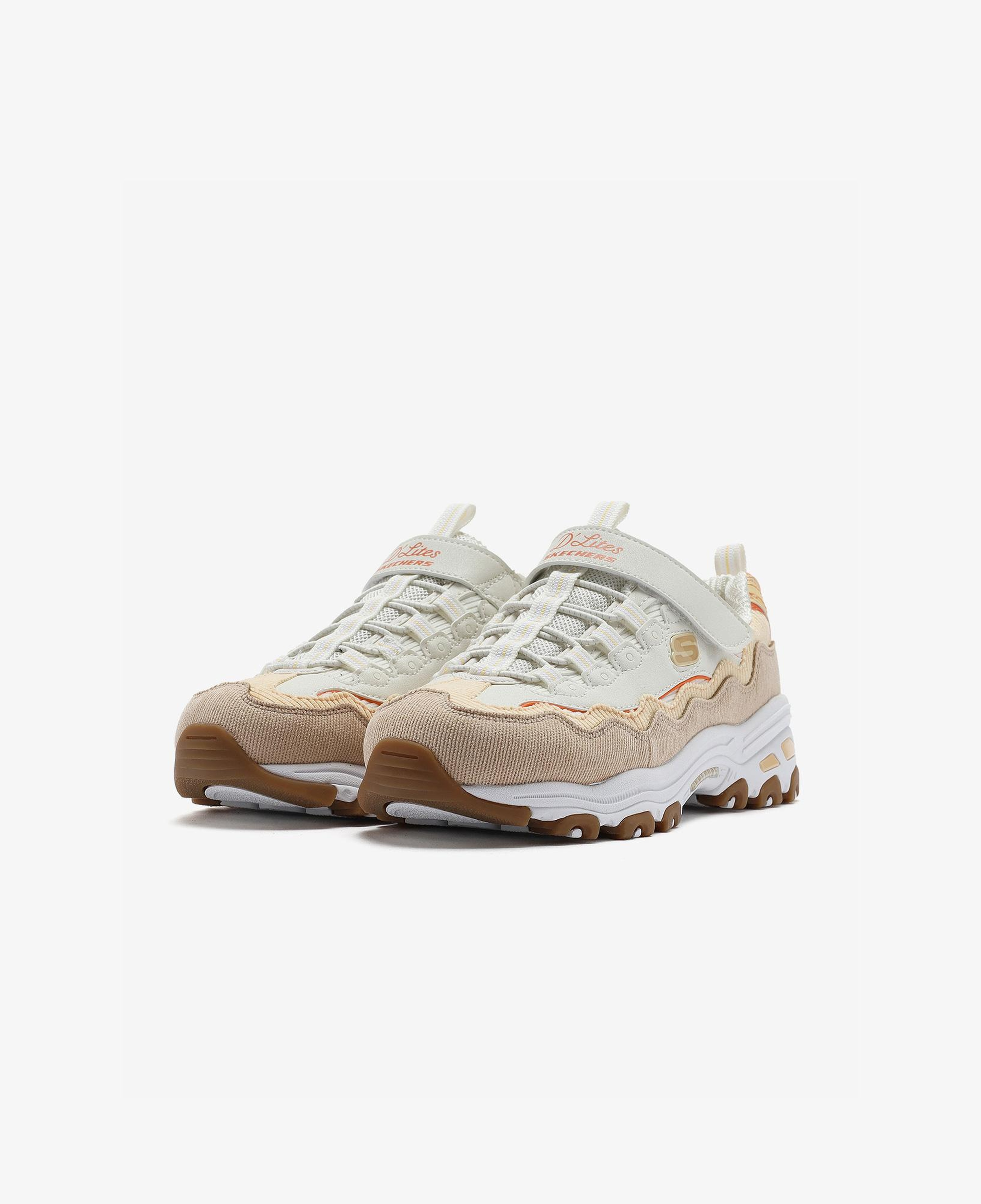 Skechers D'Lites Çocuk Bej Spor Ayakkabı