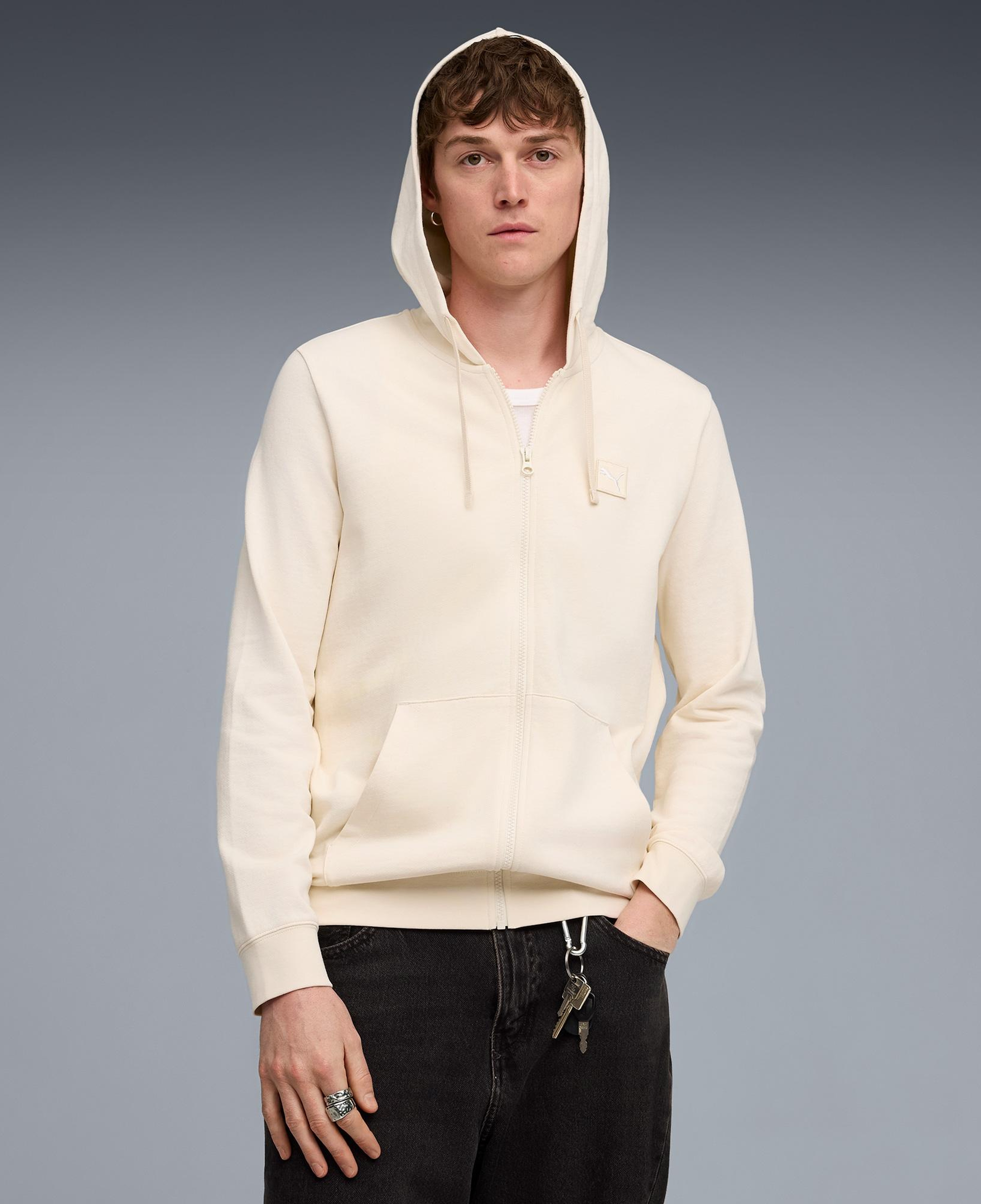 Puma Essentials Elevated Erkek Krem Ceket