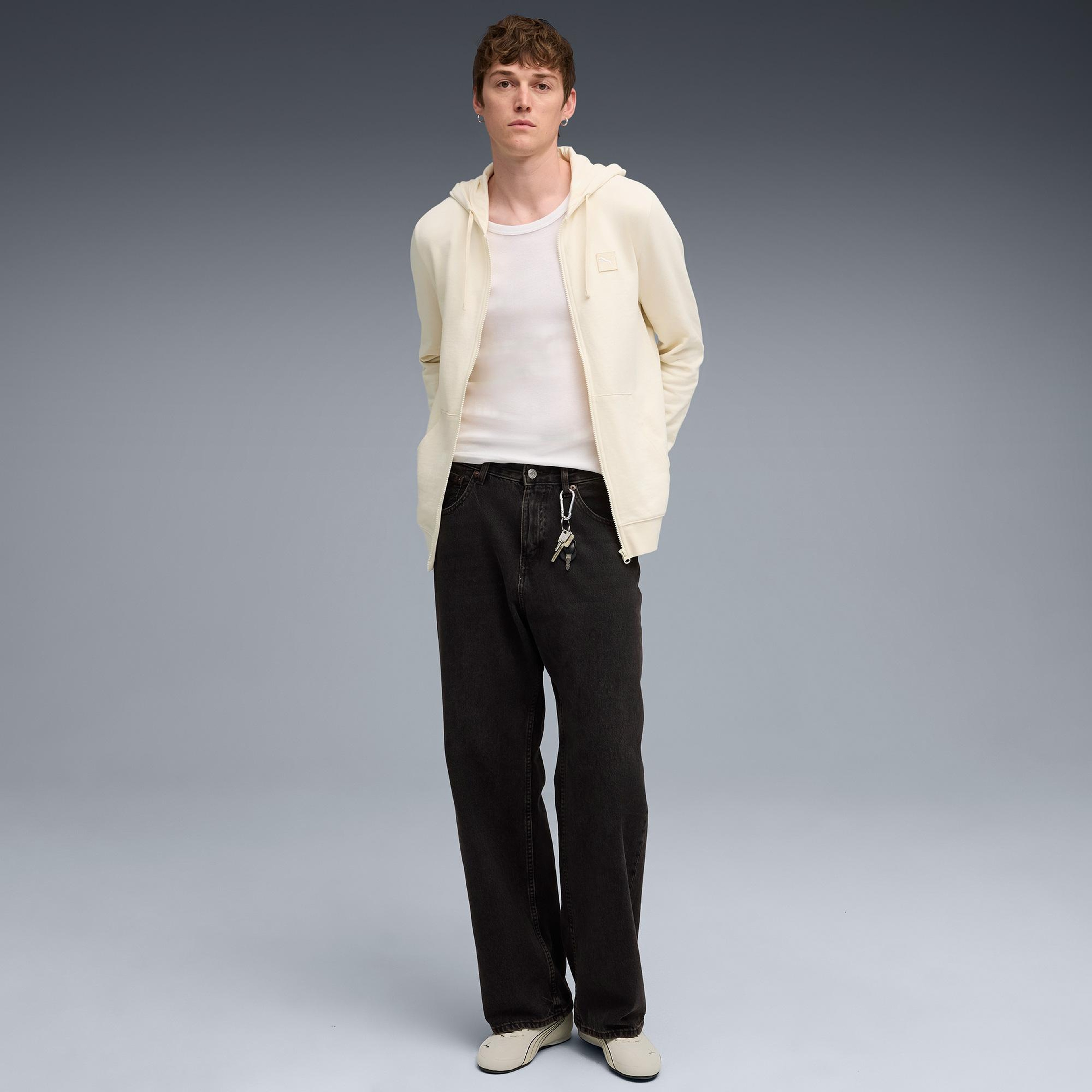 Puma Essentials Elevated Erkek Krem Ceket