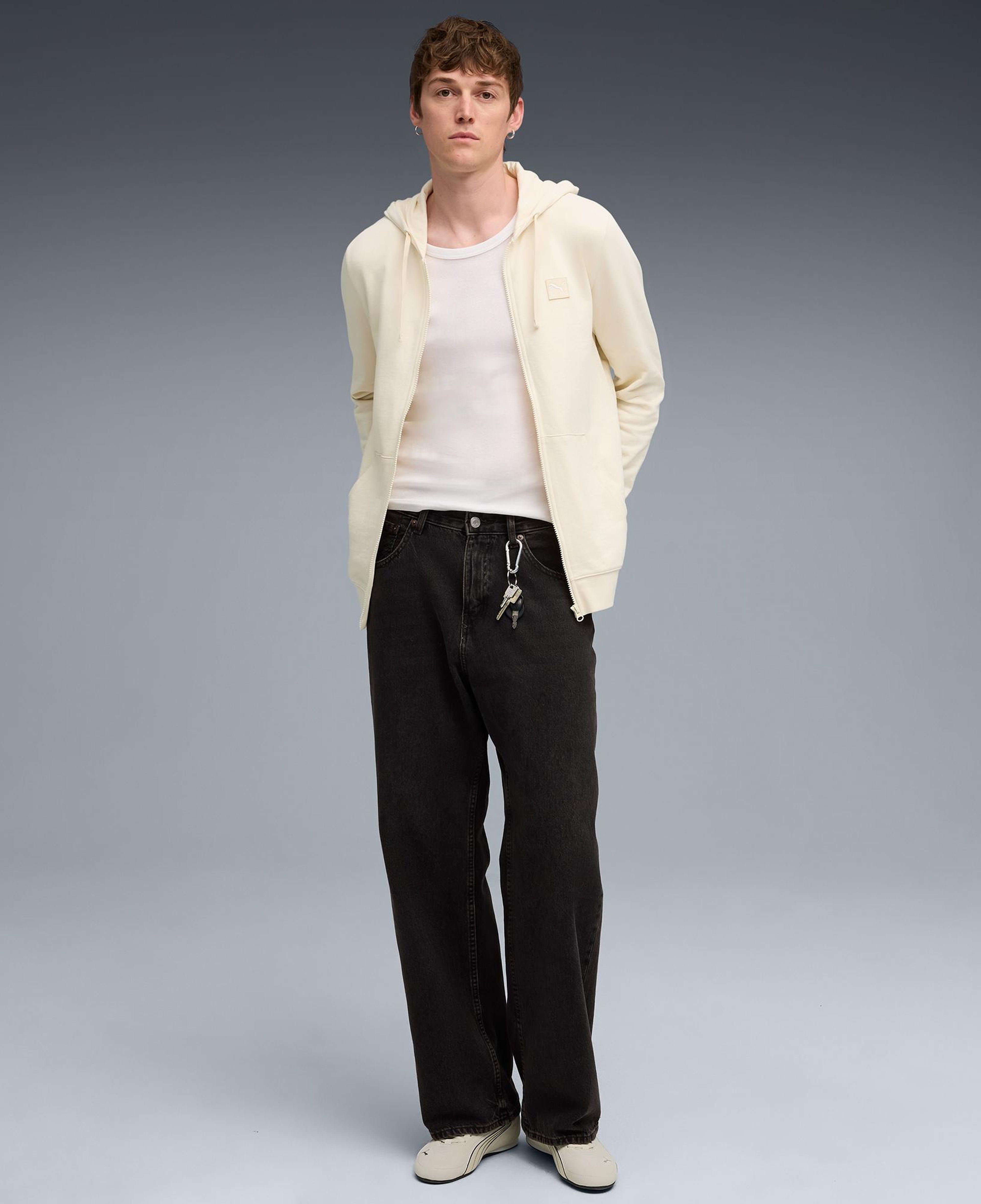 Puma Essentials Elevated Erkek Krem Ceket