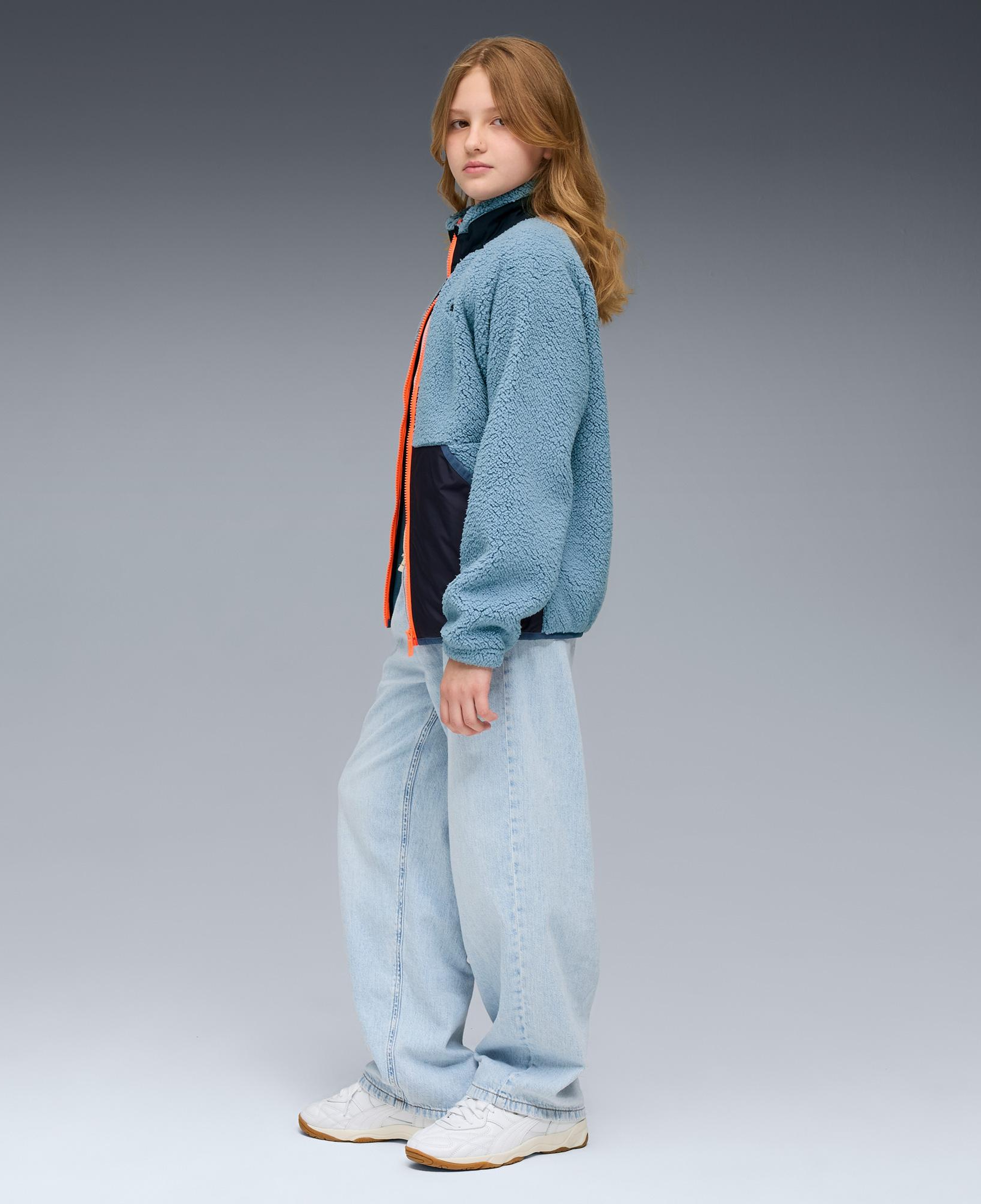 Puma Tech Çocuk Mavi Ceket