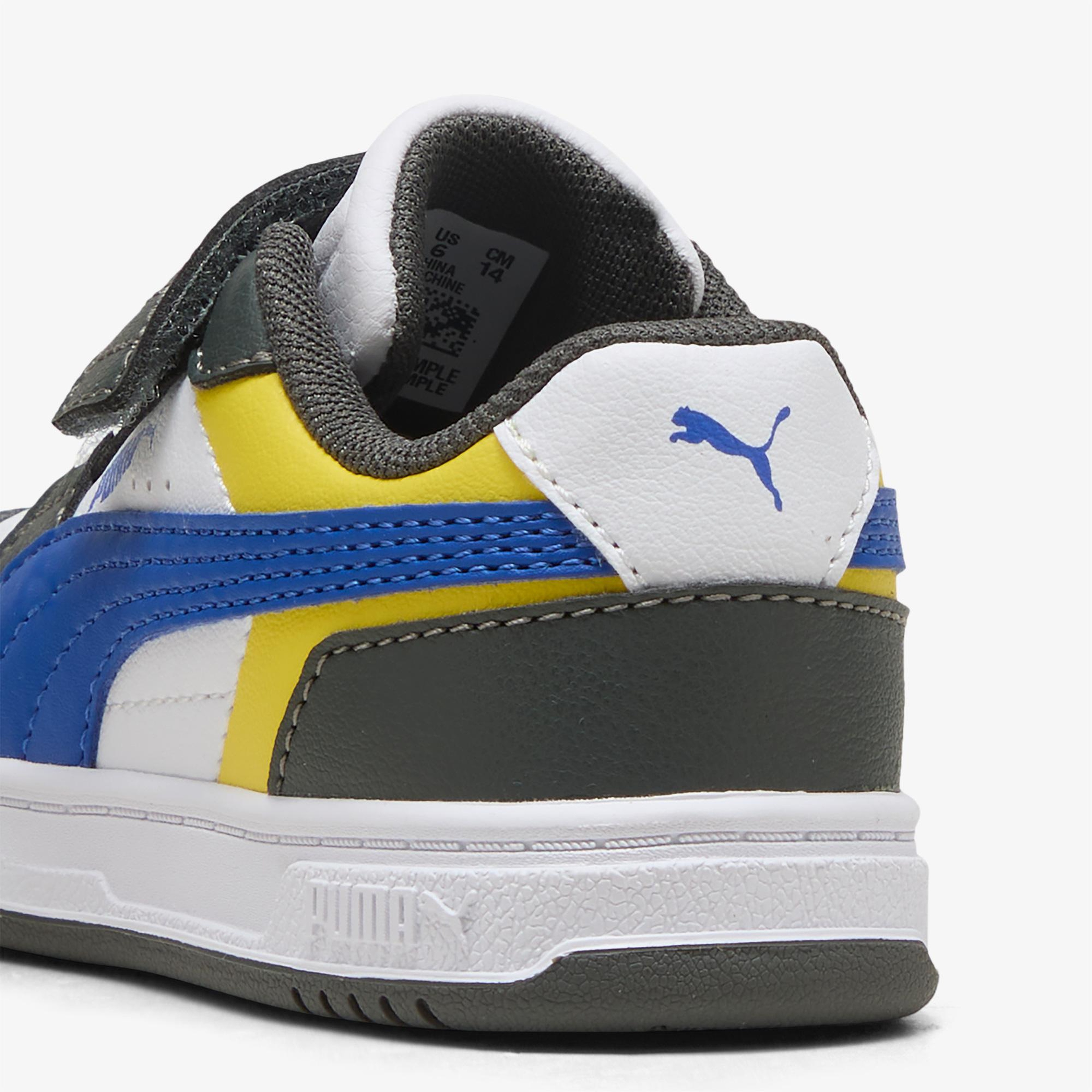 Puma Caven III Block Çocuk Gri Spor Ayakkabı