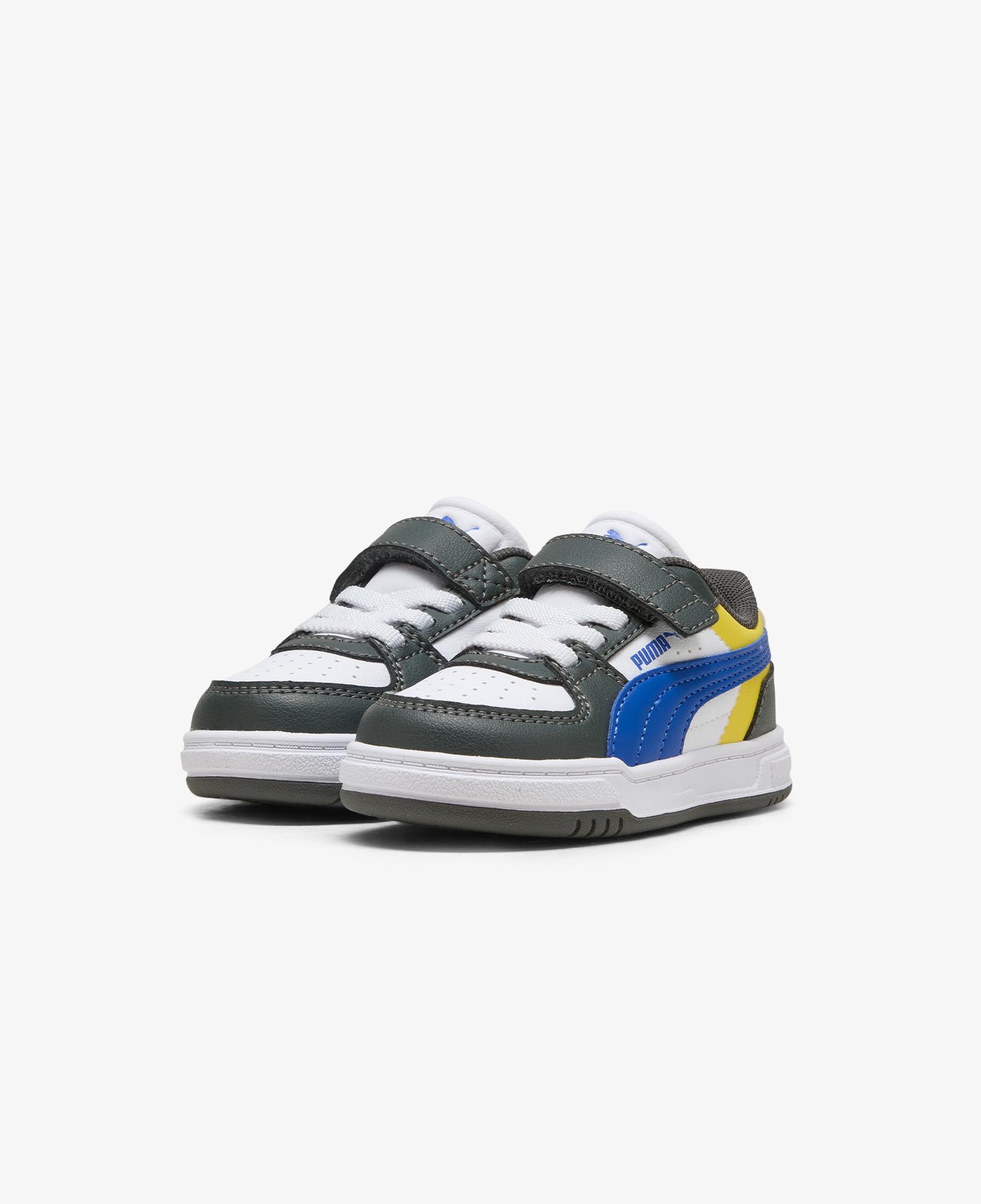 Puma Caven III Block Çocuk Gri Spor Ayakkabı