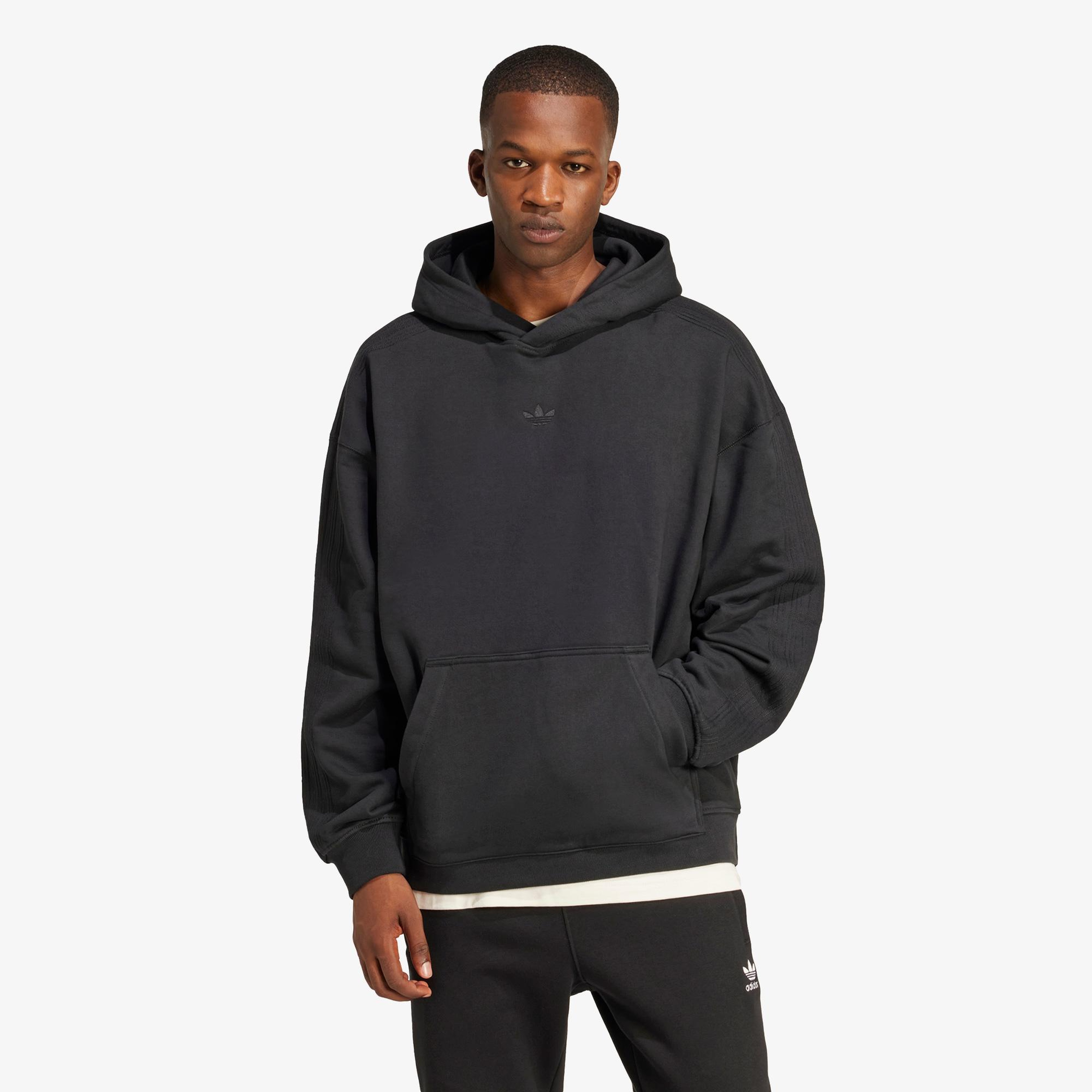 adidas P Essentialential Erkek Siyah Sweatshirt