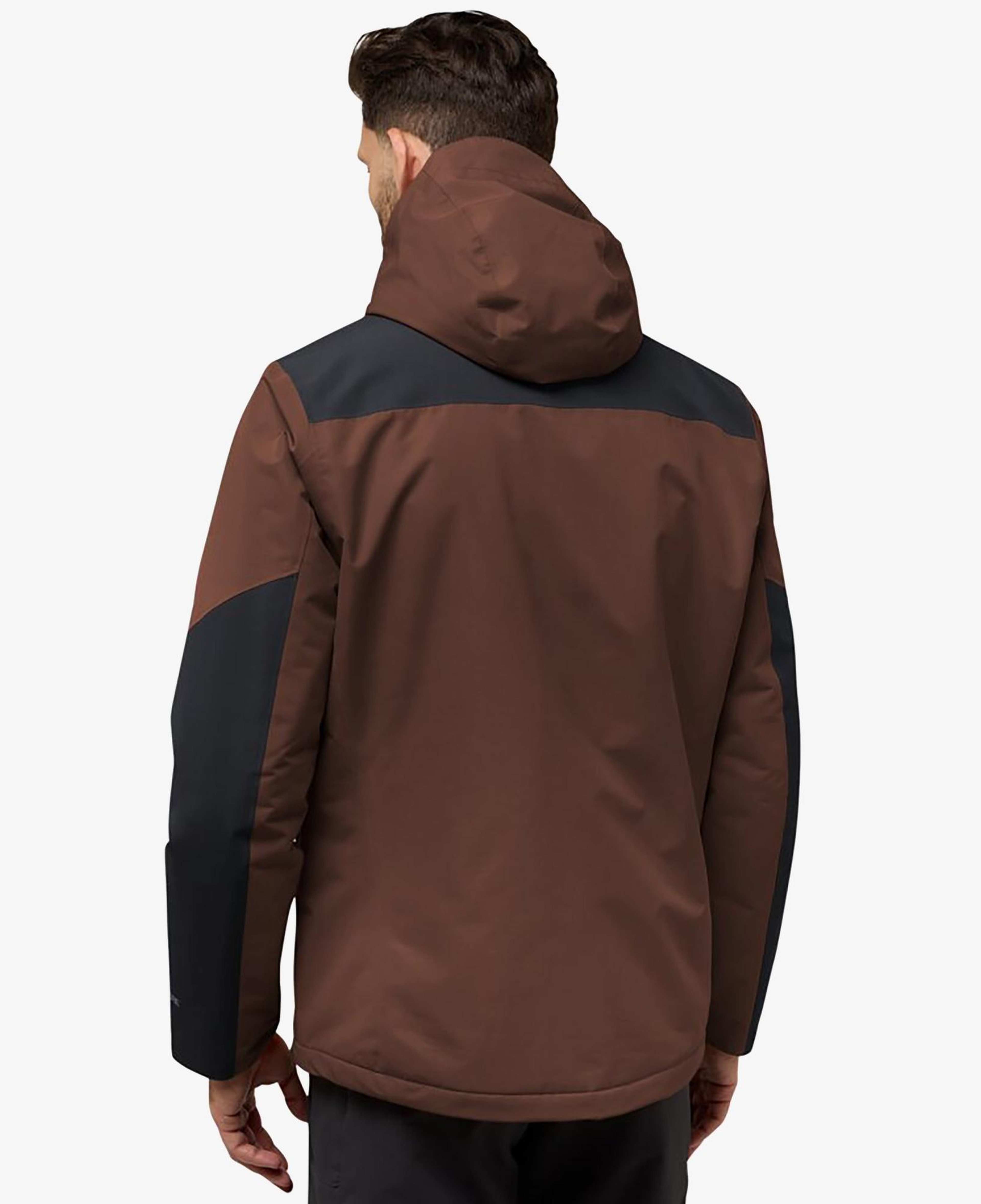 Jack Wolfskin Jasper Insulated Erkek Kahverengi Ceket