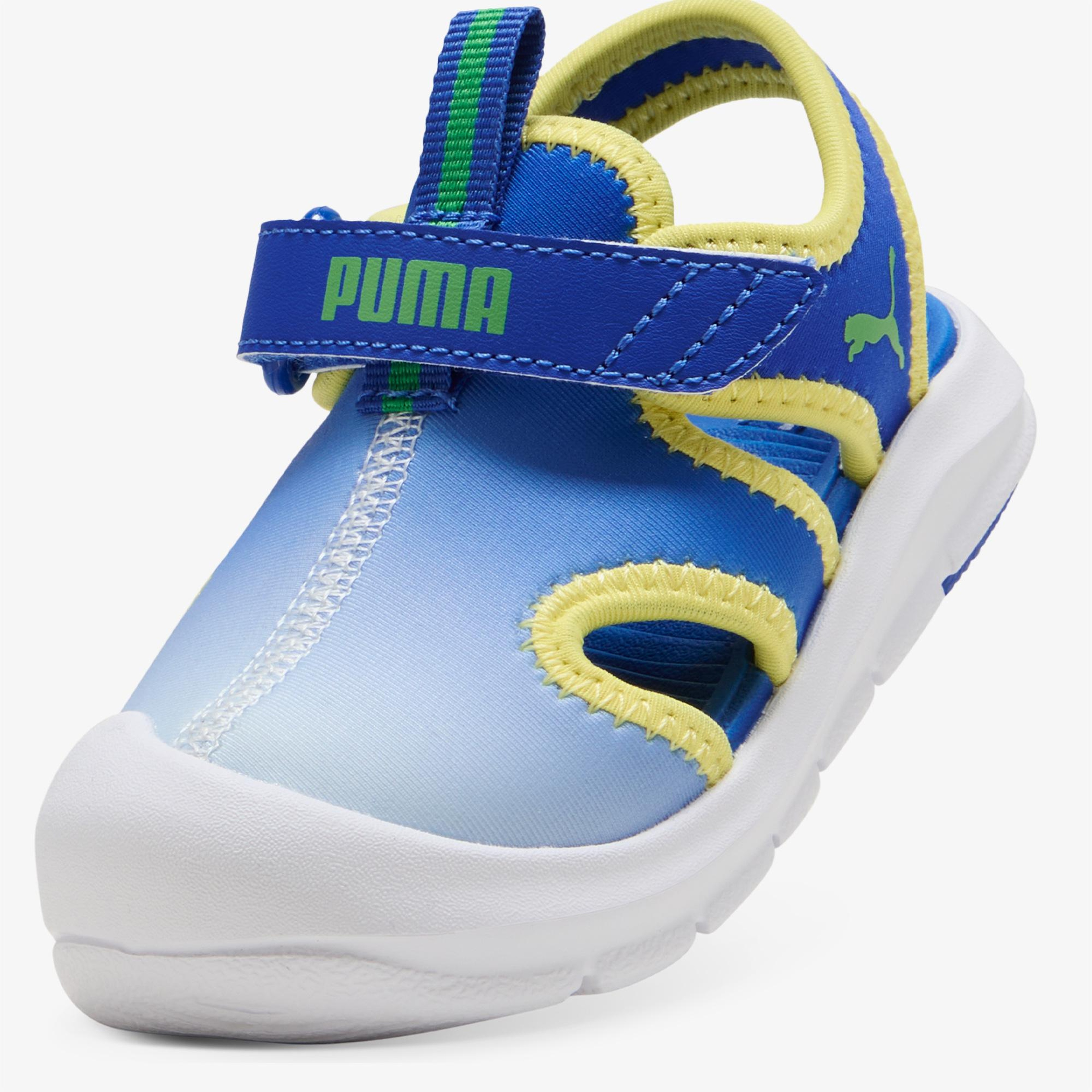 Puma Funracer Sandal Come On Çocuk Mavi Sandalet