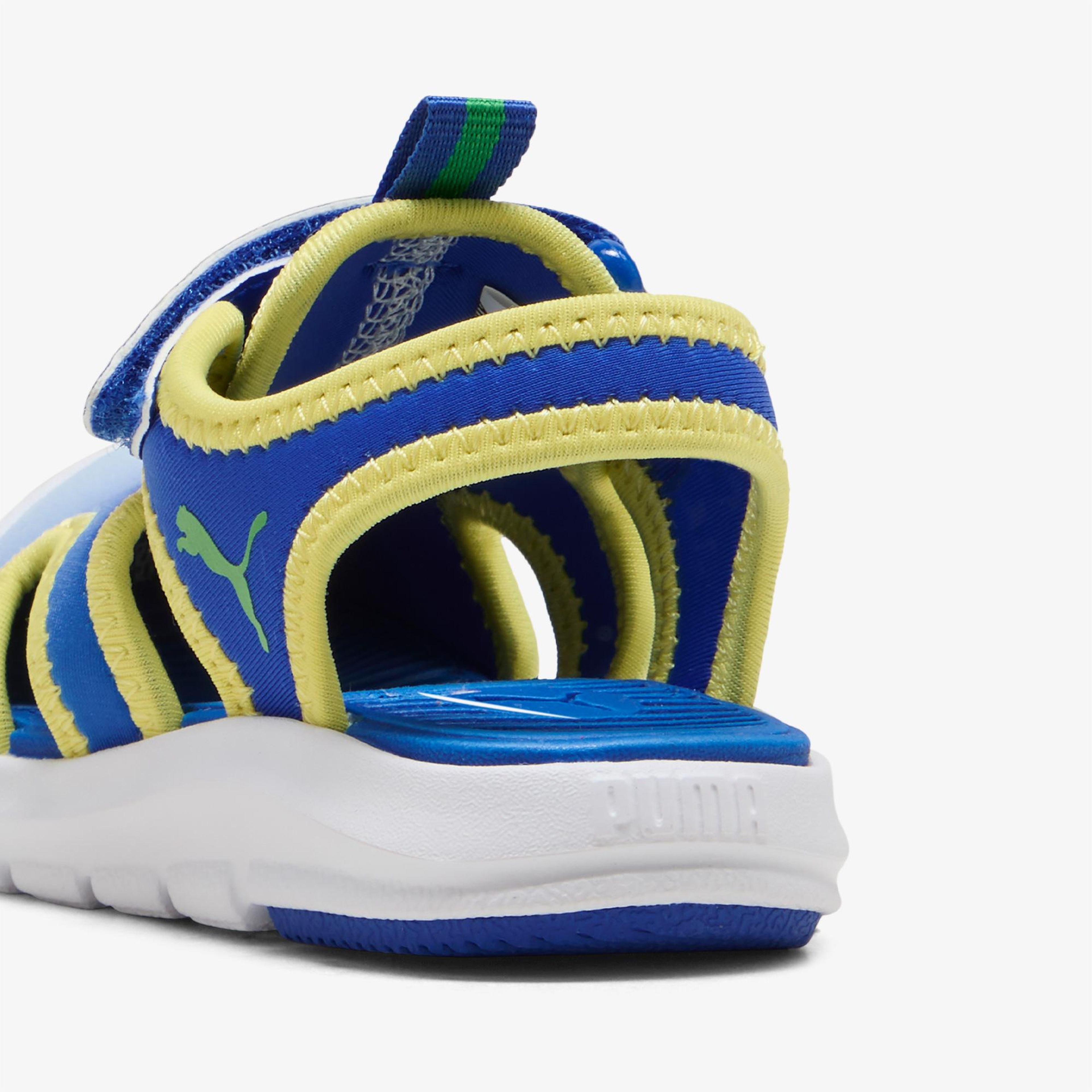 Puma Funracer Sandal Come On Çocuk Mavi Sandalet