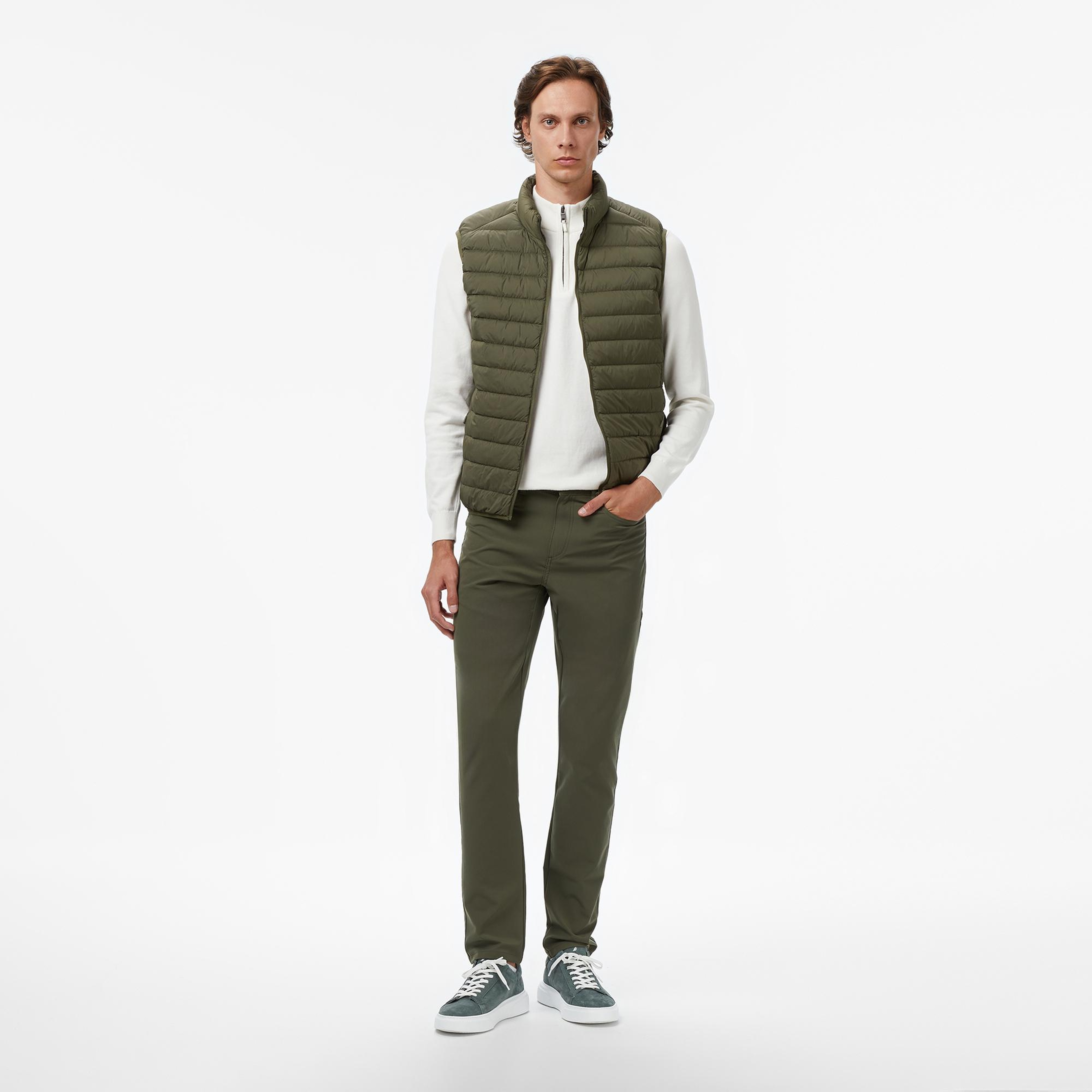 Nautica Erkek Yeşil Su İtici Özellikli Yelek