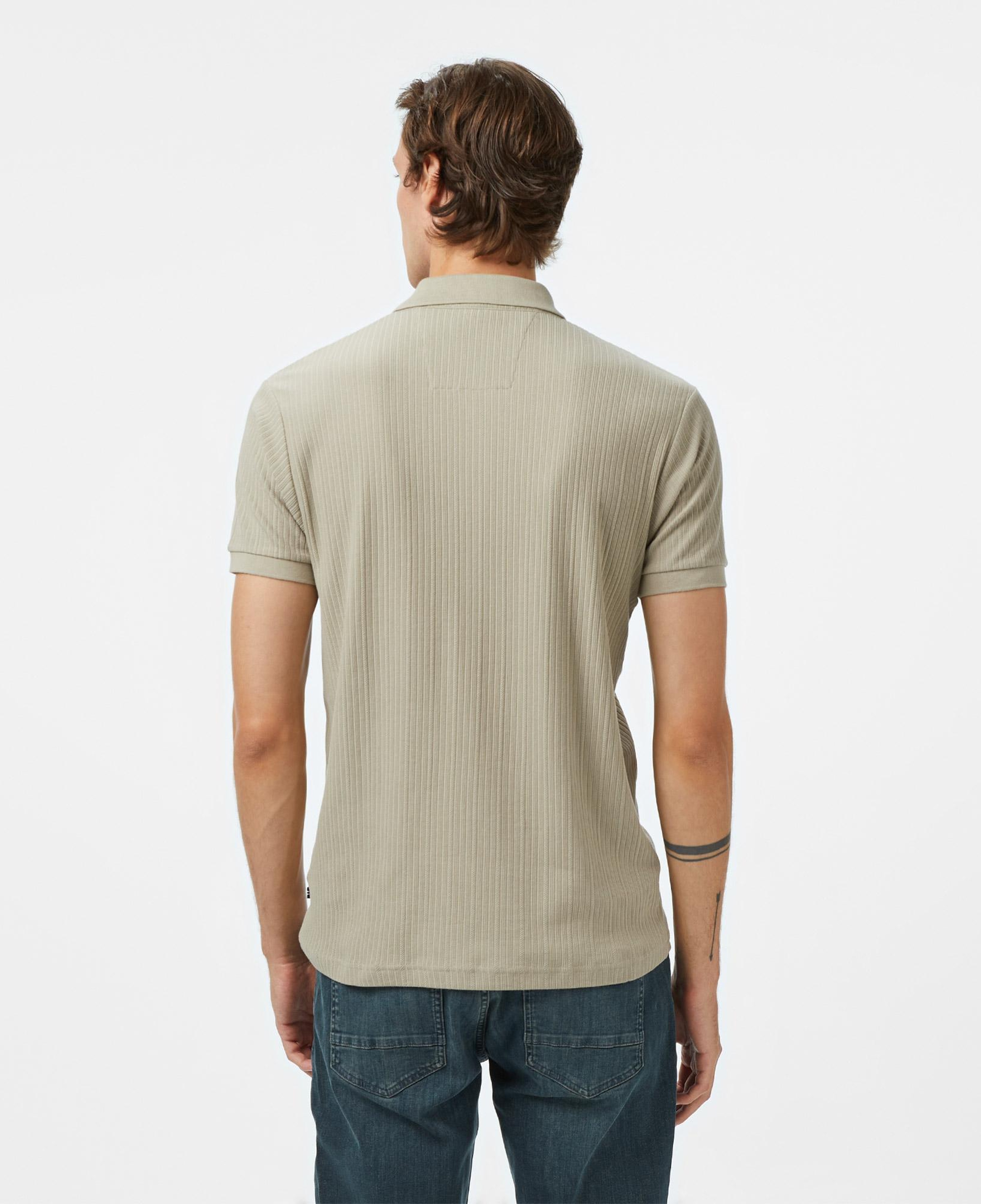 Nautica Erkek Bej Regular Fit Polo Yaka T-Shirt