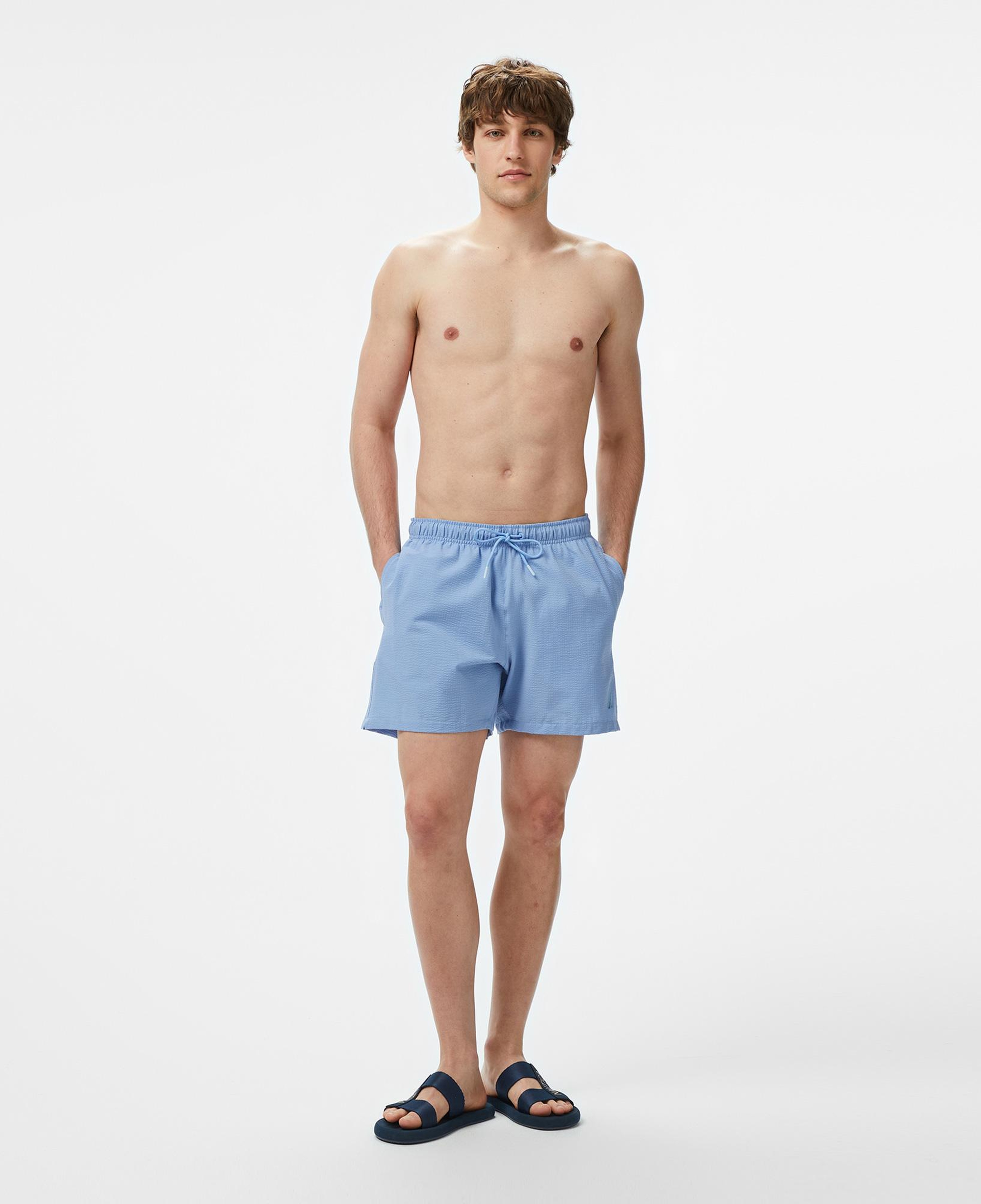 Nautica Erkek Mavi Regular Fit Deniz Şortu