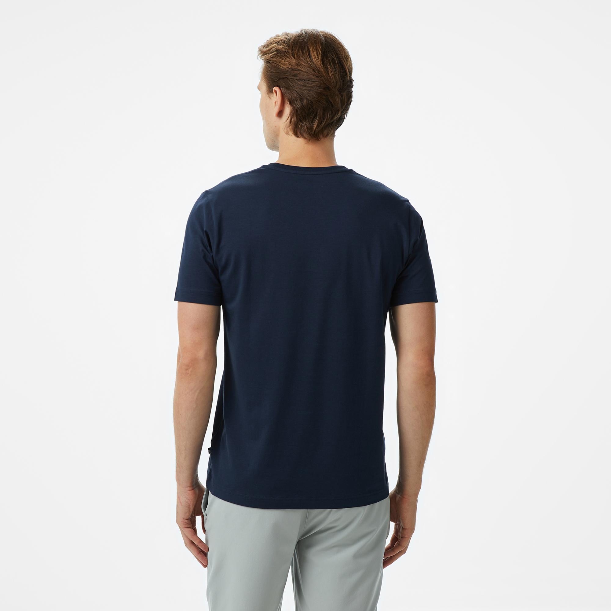 Nautica Erkek Lacivert Regular Fit T-Shirt
