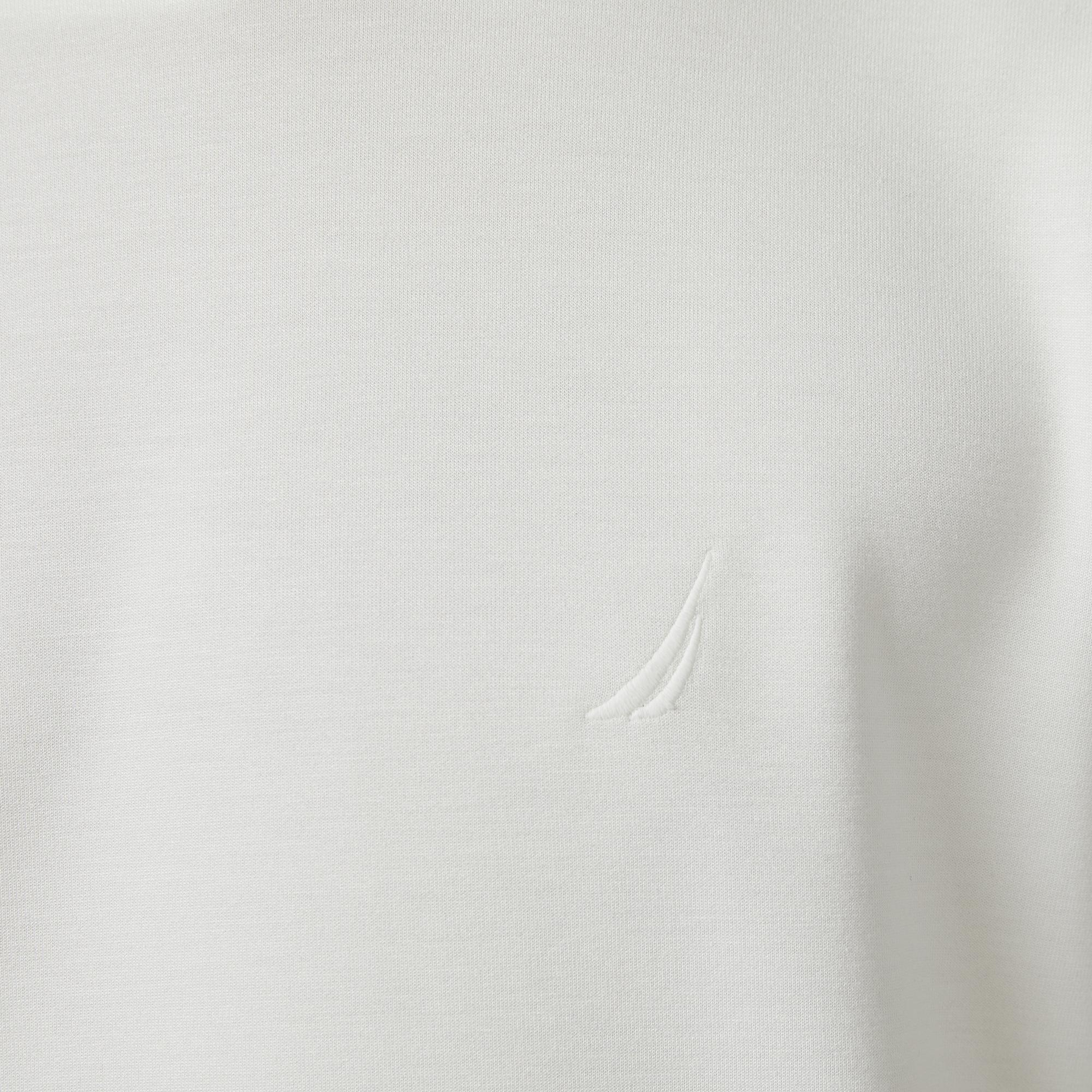 Nautica Erkek Beyaz Classic Fit T-Shirt